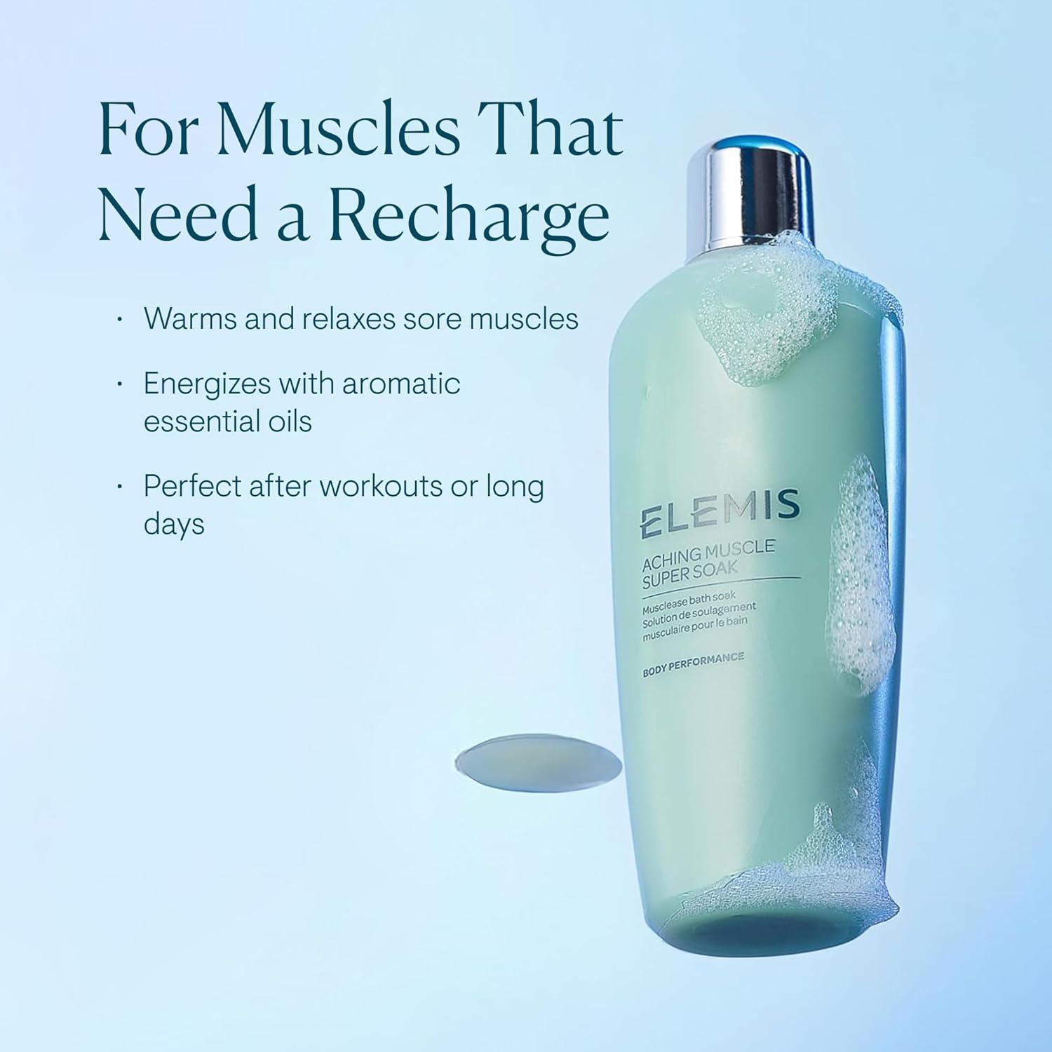 image:imageELEMIS Aching Muscle Super Soak 400ml Natural Bath Milk Soak To Ease Muscle Aches amp Tension