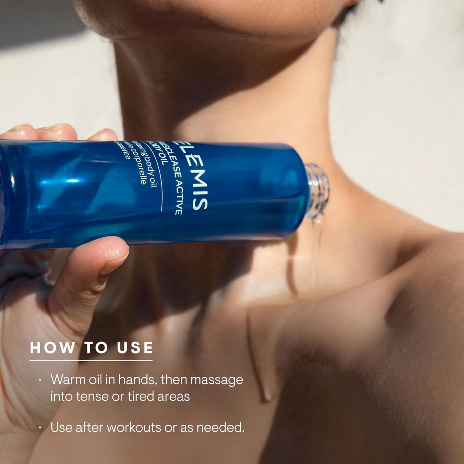 image:imageELEMIS Active Body Concentrate Musclease 100ml Revitalizing Massage Oil for Tired Aching Muscles