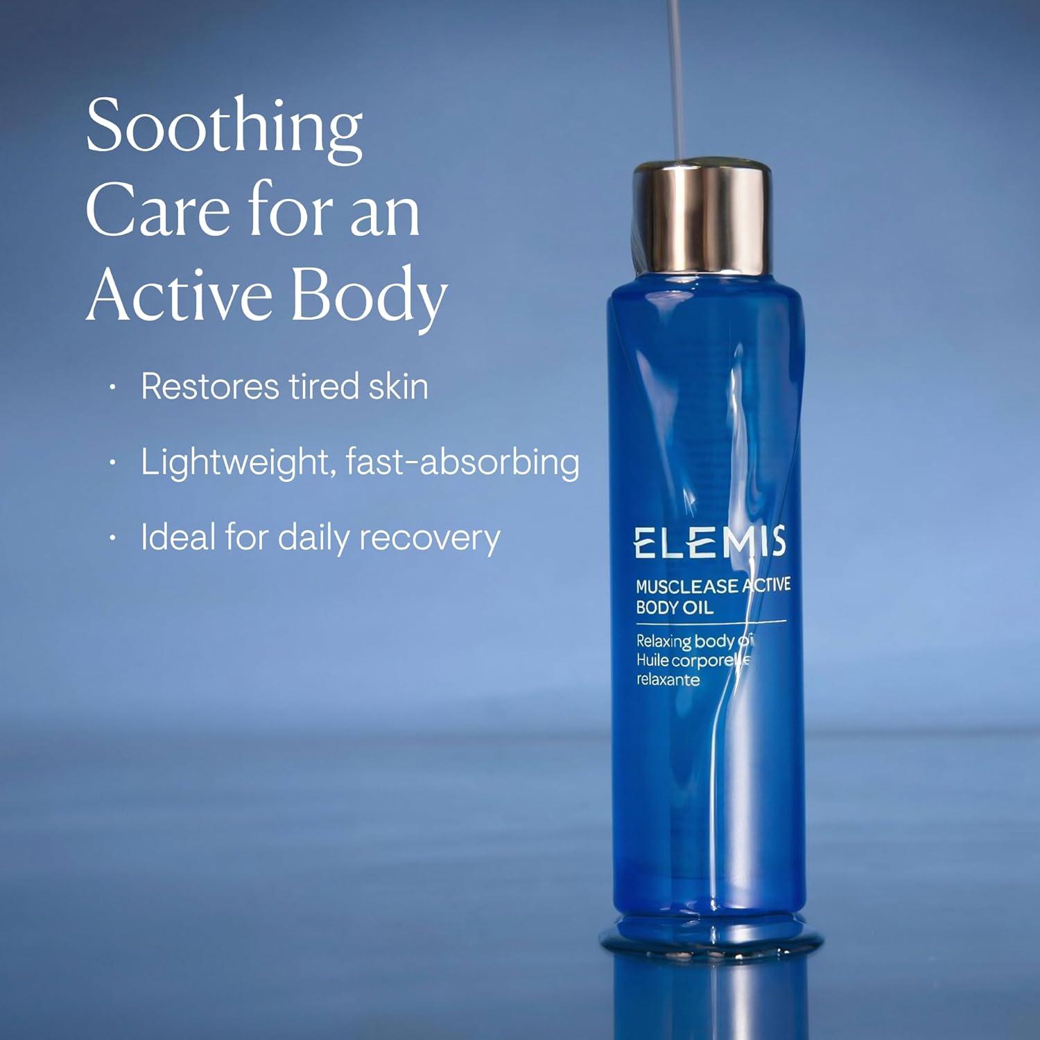 image:imageELEMIS Active Body Concentrate Musclease 100ml Revitalizing Massage Oil for Tired Aching Muscles