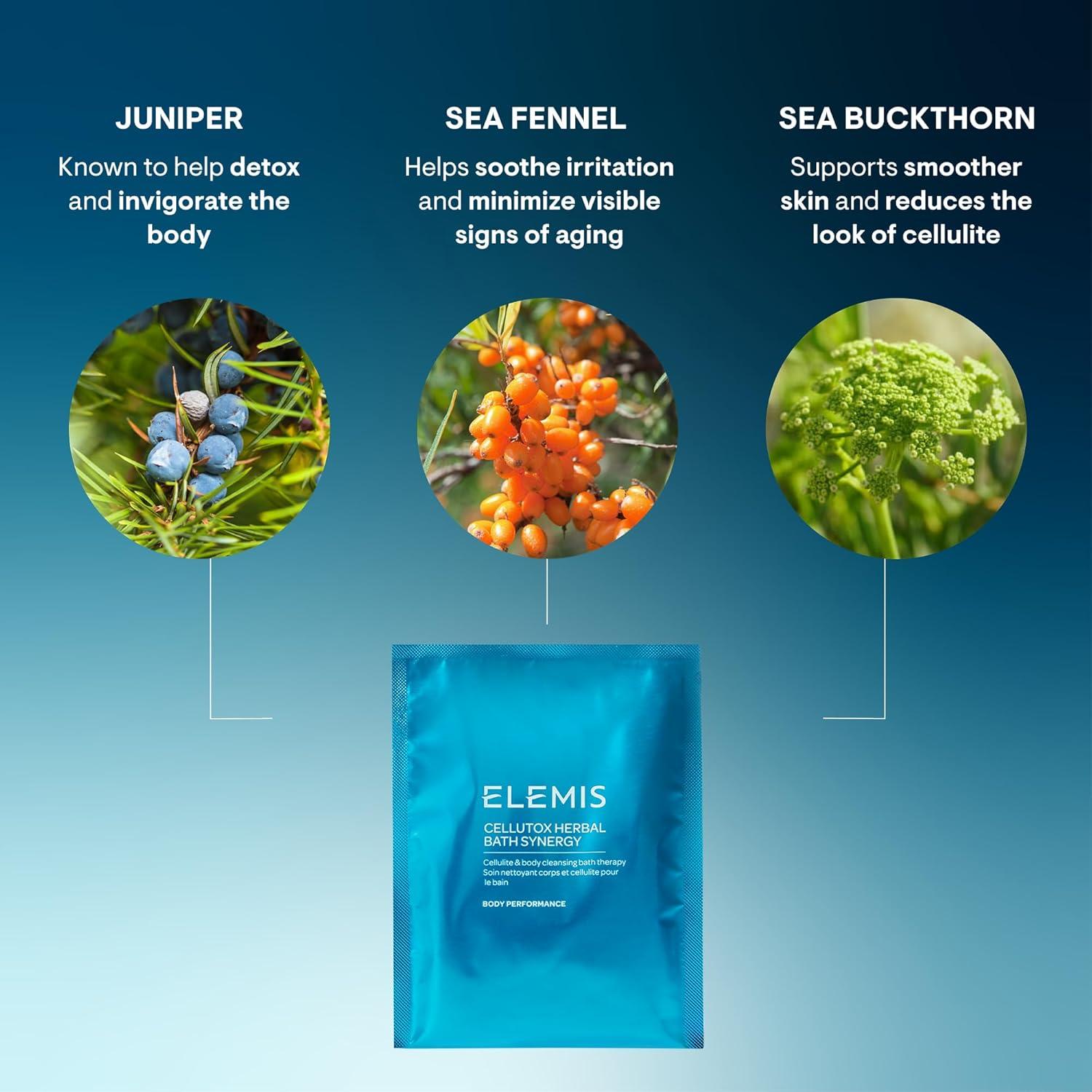 image:imageELEMIS Cellutox Herbal Bath Synergy 10Pack Detoxifying Herbal Bath Sachets for Smoother Skin