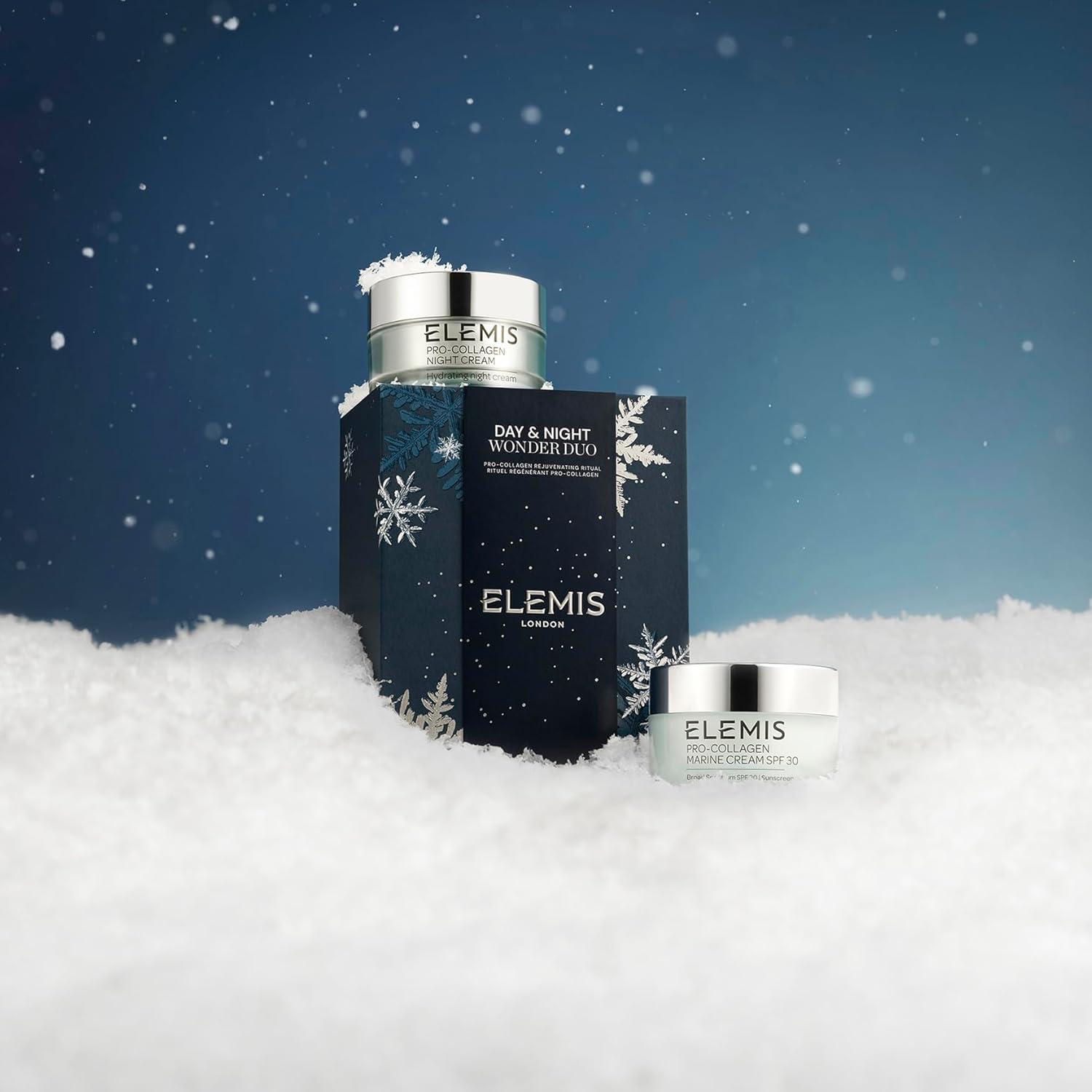 image:imageELEMIS Day amp Night Wonder Duo ProCollagen Marine Cream SPF 30 amp Night Cream AntiAging Hydrating Skincare Set for Day amp Night Moisturization
