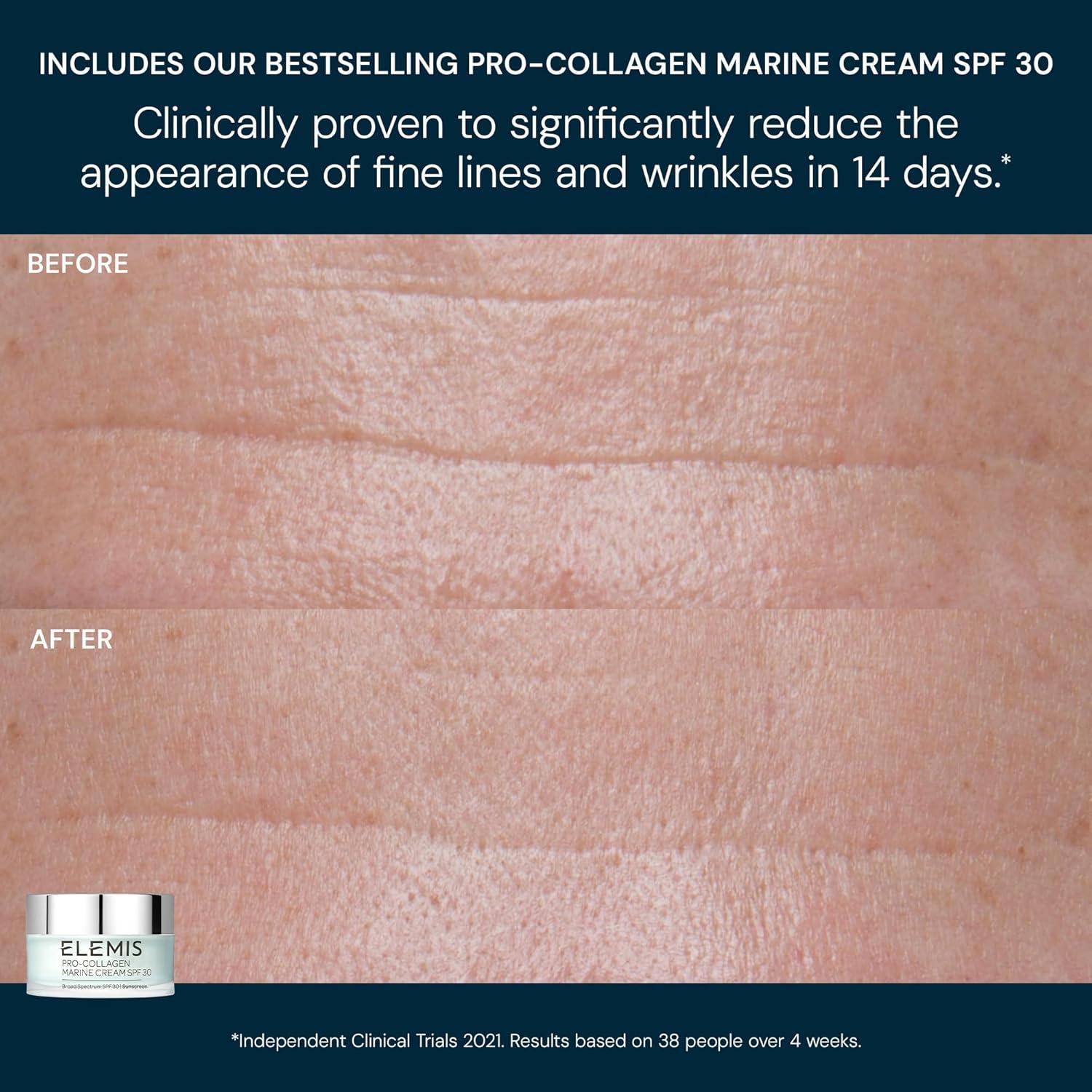 image:imageELEMIS Day amp Night Wonder Duo ProCollagen Marine Cream SPF 30 amp Night Cream AntiAging Hydrating Skincare Set for Day amp Night Moisturization