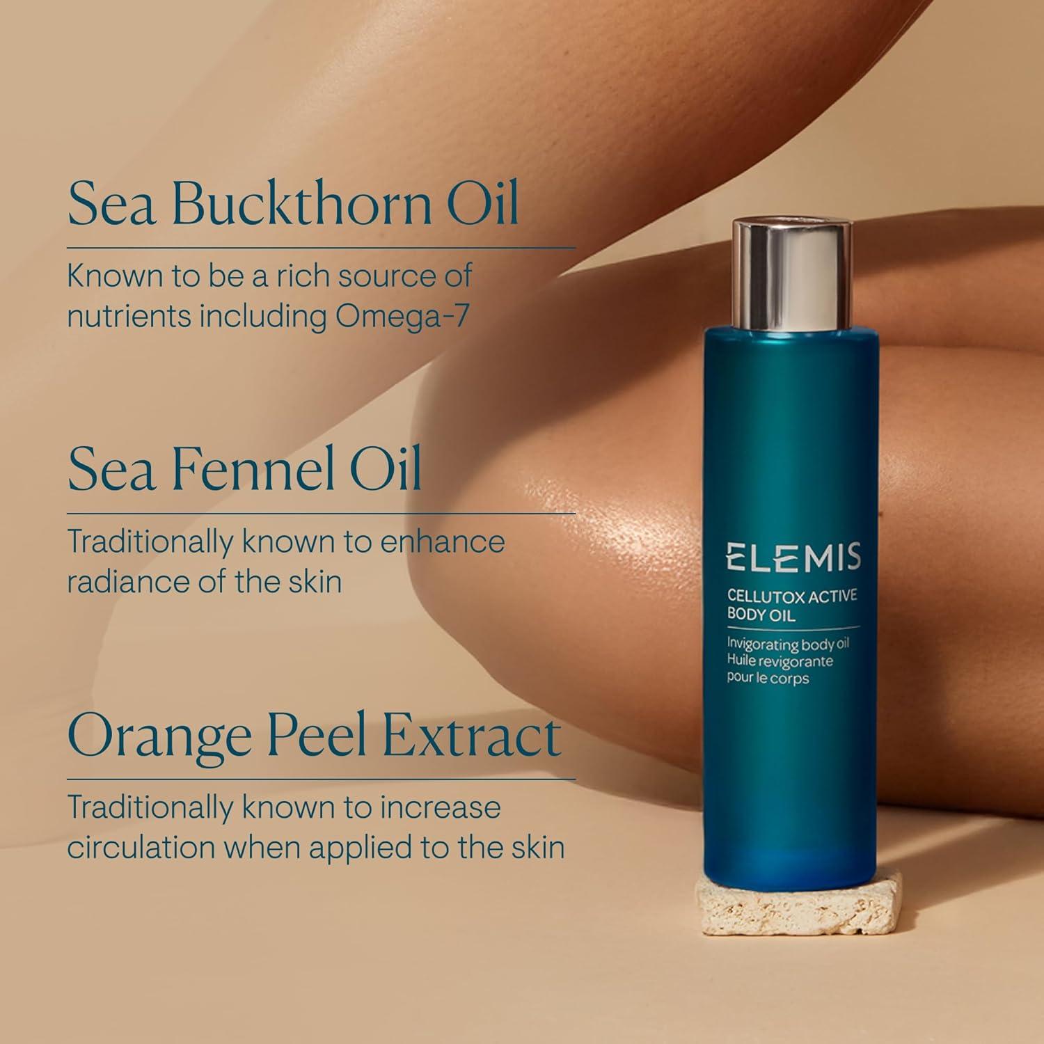 image:imageELEMIS DeStress Massage Oil Harmonizing Oil Deeply Nourishes Relaxes and Calms the Body and Mind with a Blend of Essential Oils 33 Fl OzCellutox Active