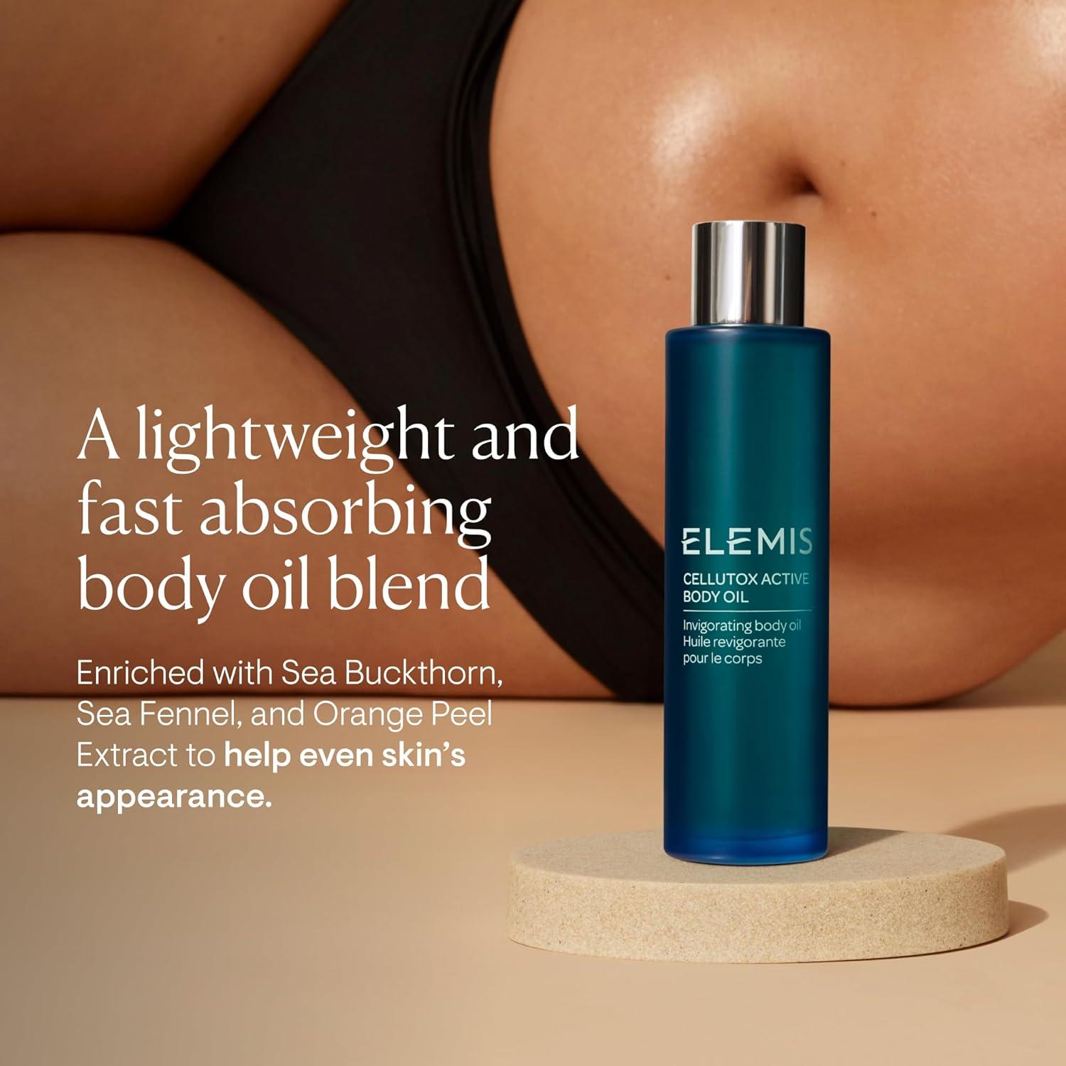 image:imageELEMIS DeStress Massage Oil Harmonizing Oil Deeply Nourishes Relaxes and Calms the Body and Mind with a Blend of Essential Oils 33 Fl OzCellutox Active