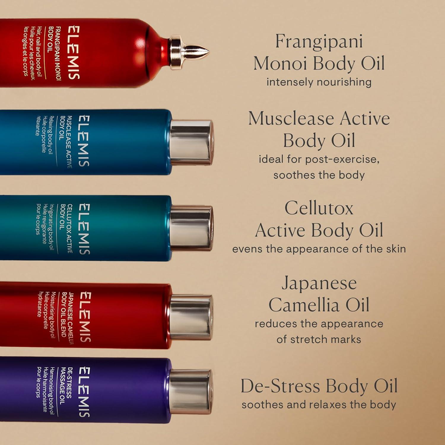 image:imageELEMIS DeStress Massage Oil Harmonizing Oil Deeply Nourishes Relaxes and Calms the Body and Mind with a Blend of Essential Oils 33 Fl OzDeStress Massage