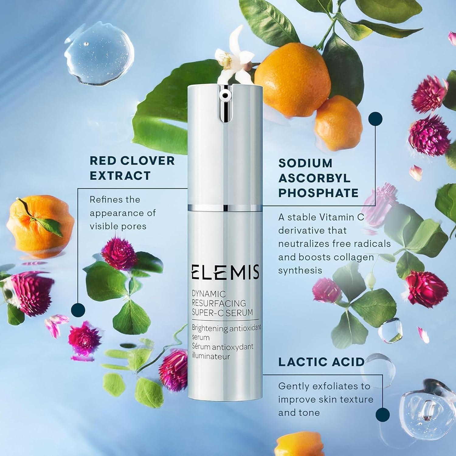 image:imageELEMIS Dynamic Resurfacing SuperC Serum Daily AntiAging Antioxidant Serum Brightens Refines and Illuminates Dull Skin with Vitamin C 30 mL