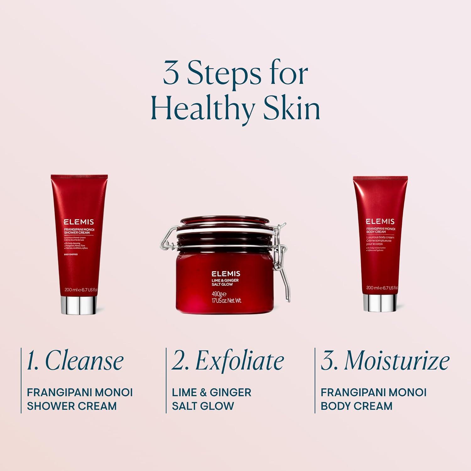 image:imageELEMIS Exotic Lime amp Ginger Salt Glow 490g Invigorating Salt Scrub To Exfoliate amp Soften Skin