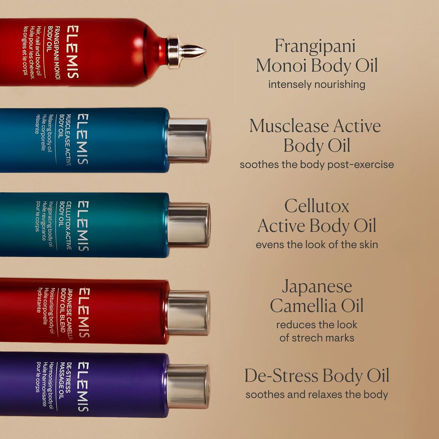 image:imageELEMIS Frangipani Monoi Body Oil 100ml Luxurious Nourishing Oil for Soft Hydrated Skin amp Hair