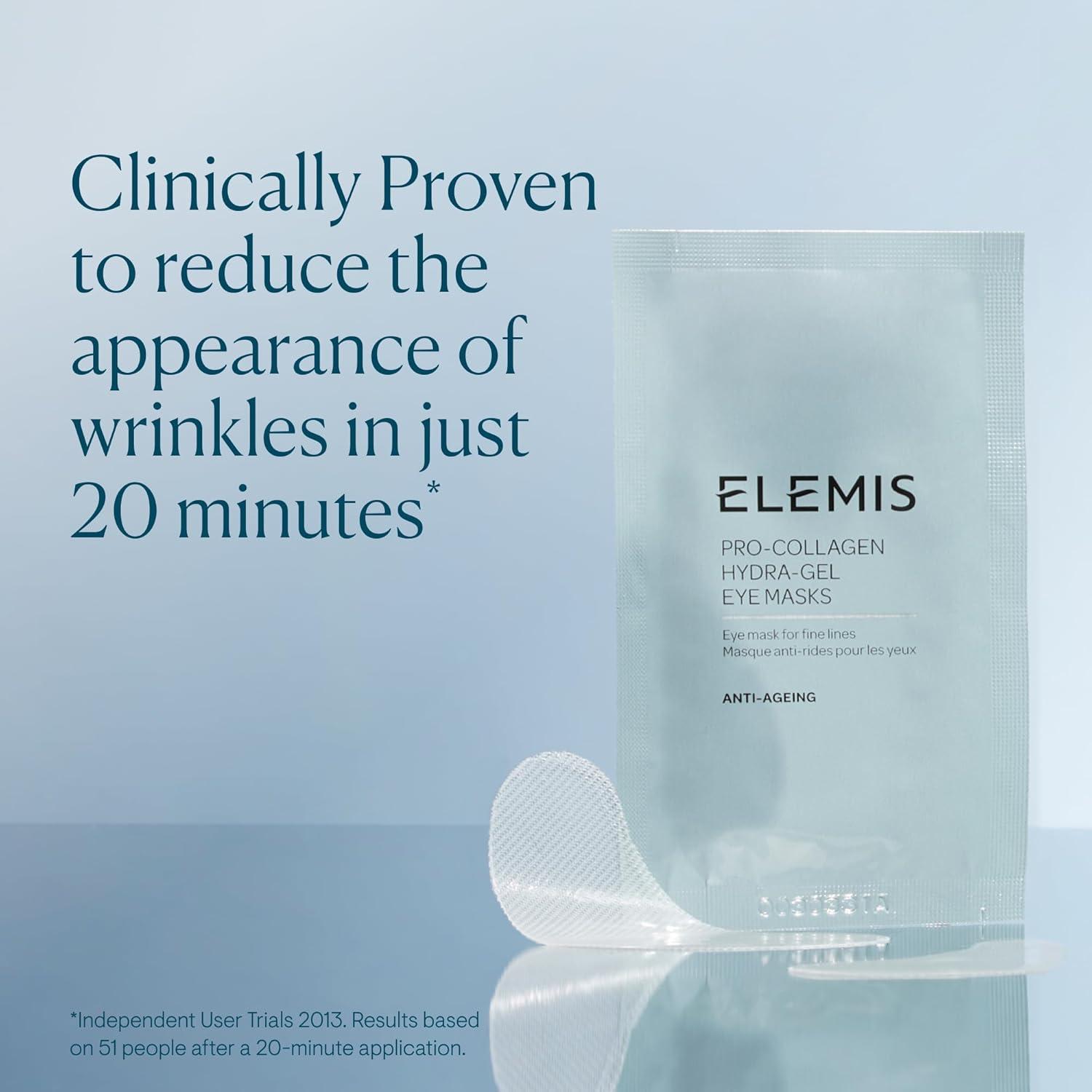 image:imageELEMIS Pro Collagen Eye Skincare NutrientRich Fine Lines and Wrinkles Eye Treatment AntiWrinkle Patches amp Eye Cream Firm amp Smooth Delicate Skin