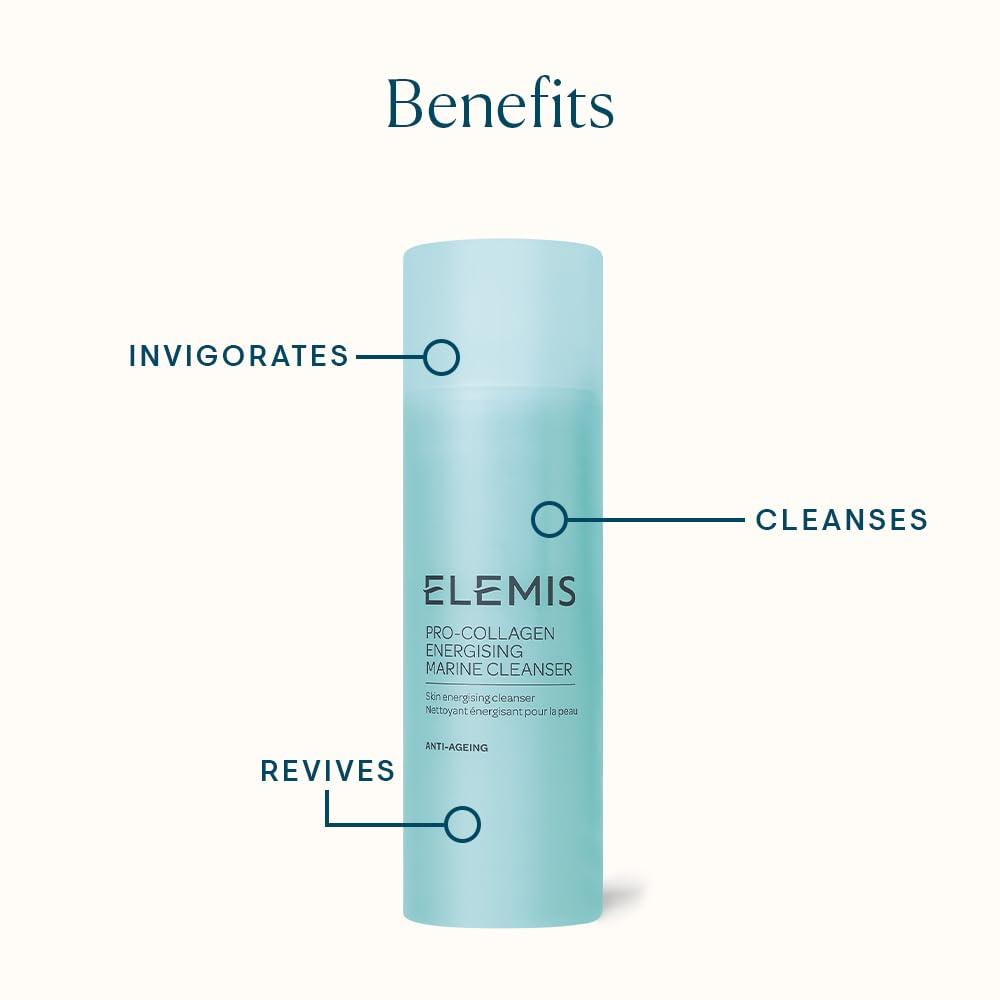 image:imageELEMIS ProCollagen Energising Marine Cleanser 150ml AntiAging Gel Face Wash To Purify Energize amp Refresh Skin with Magnesium amp Zinc