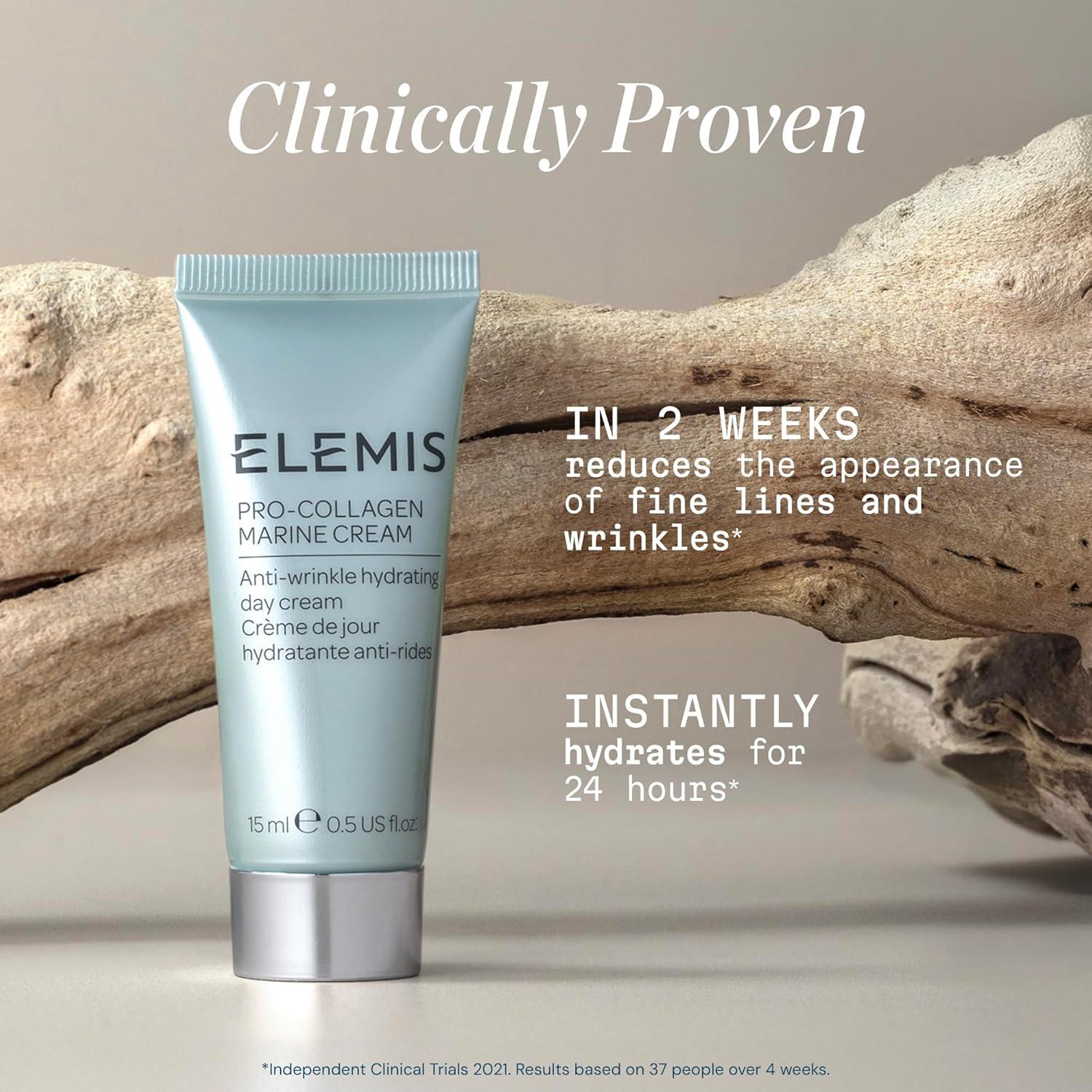 image:imageELEMIS ProCollagen Marine Cream Lightweight AntiWrinkle Daily Facial Moisturizer05 ounce Pack of 1