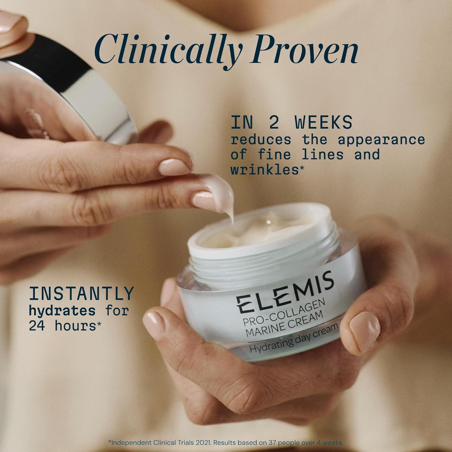 image:imageELEMIS ProCollagen Marine Cream Lightweight AntiWrinkle Daily Facial Moisturizer16 Fl Oz Pack of 1