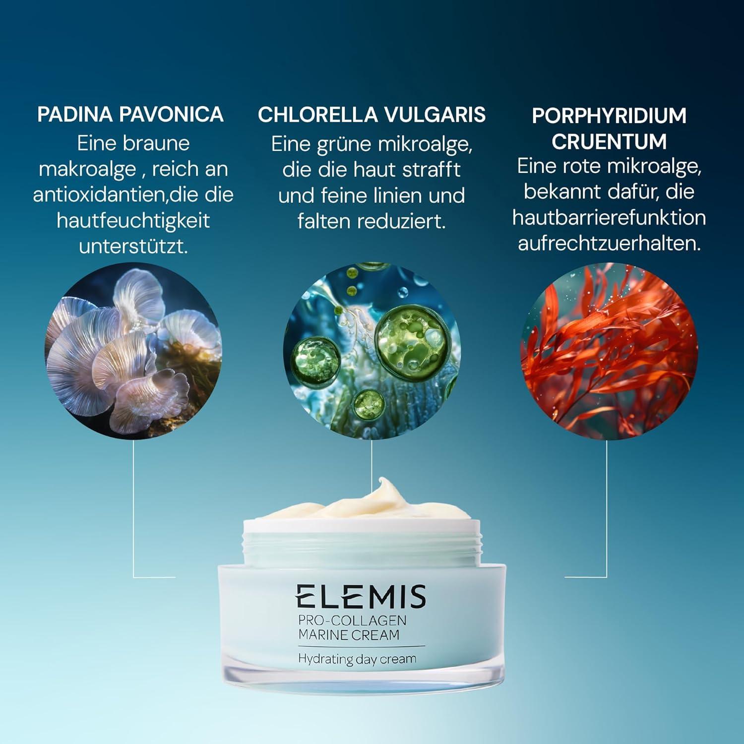 image:imageELEMIS ProCollagen Marine Cream Lightweight AntiWrinkle Daily Facial Moisturizer33 Fl Oz Pack of 1