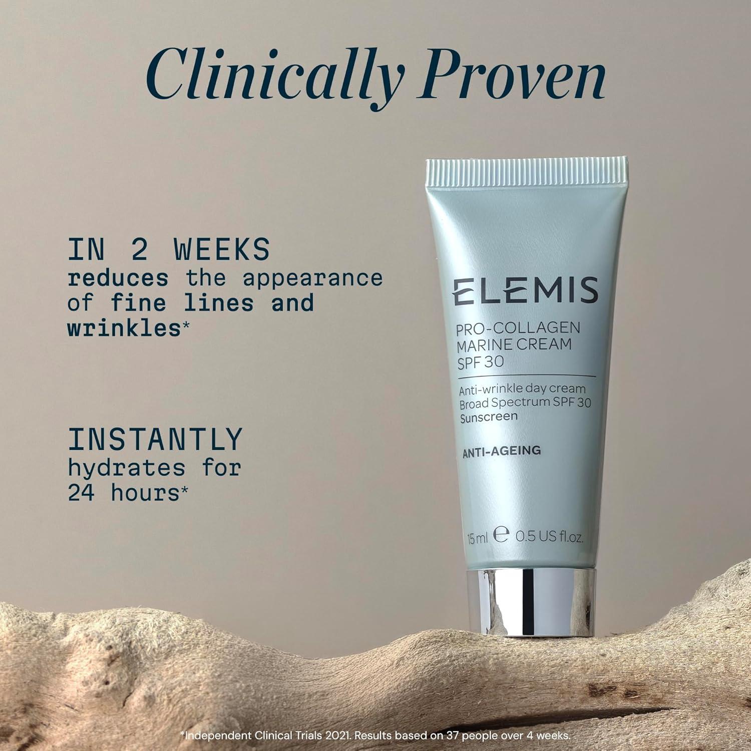 image:imageELEMIS ProCollagen Marine Cream SPF 30 Lightweight AntiWrinkle Daily Facial Moisturizer05 Fl Oz Pack of 1