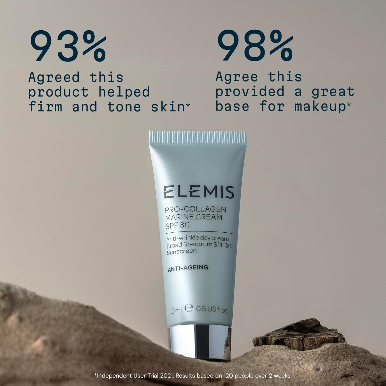 image:imageELEMIS ProCollagen Marine Cream SPF 30 Lightweight AntiWrinkle Daily Facial Moisturizer05 Fl Oz Pack of 1