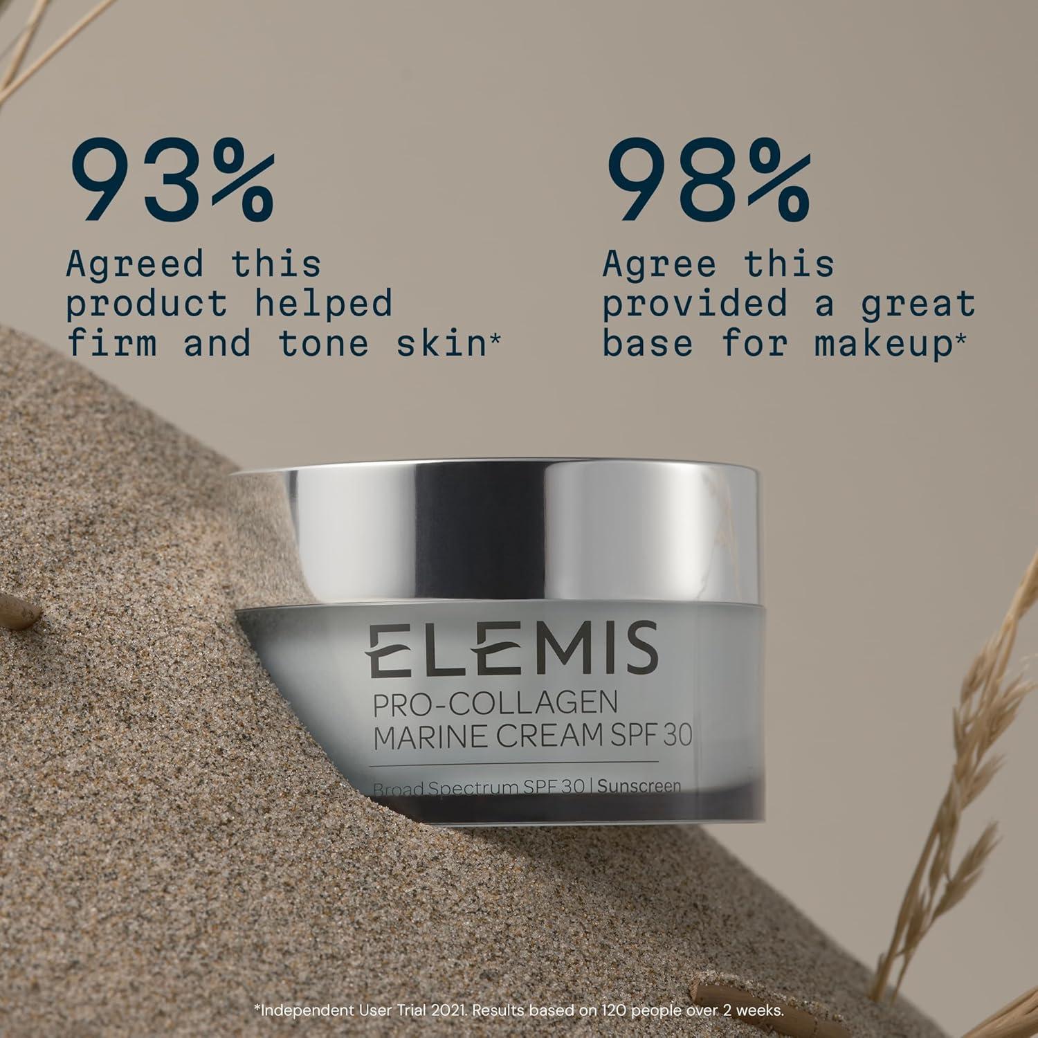 image:imageELEMIS ProCollagen Marine Cream SPF 30 Lightweight AntiWrinkle Daily Facial Moisturizer169 Fl Oz Pack of 1