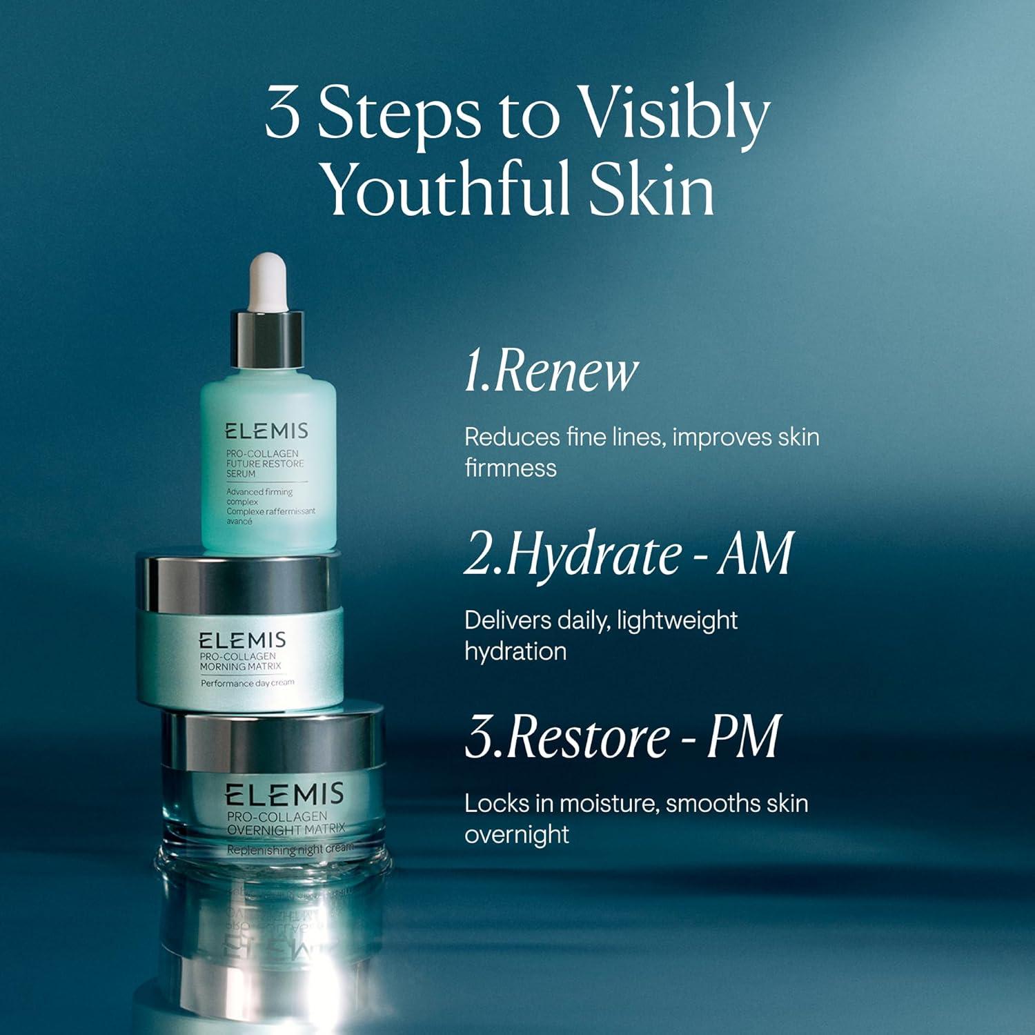 image:imageELEMIS ProCollagen Overnight Matrix Wrinkle Smoothing Night Cream Deeply Hydrates Smoothes Firms and Replenishes StressedLooking Skin17 Fl Oz Pack of 1