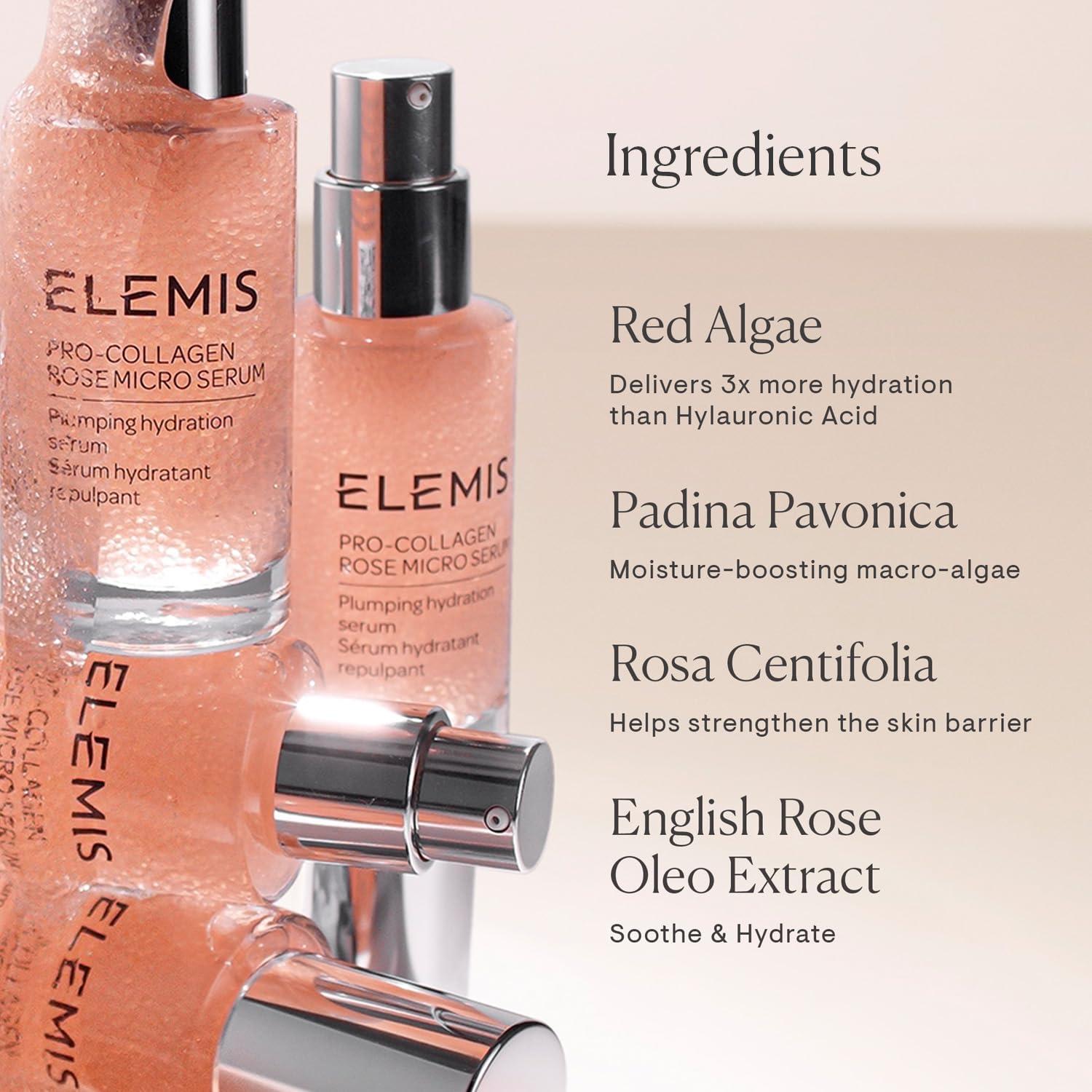 image:imageELEMIS ProCollagen Rose Micro Serum Hydration serum that plumps soothes and nourishes your skin while reducing fine lines amp wrinkles