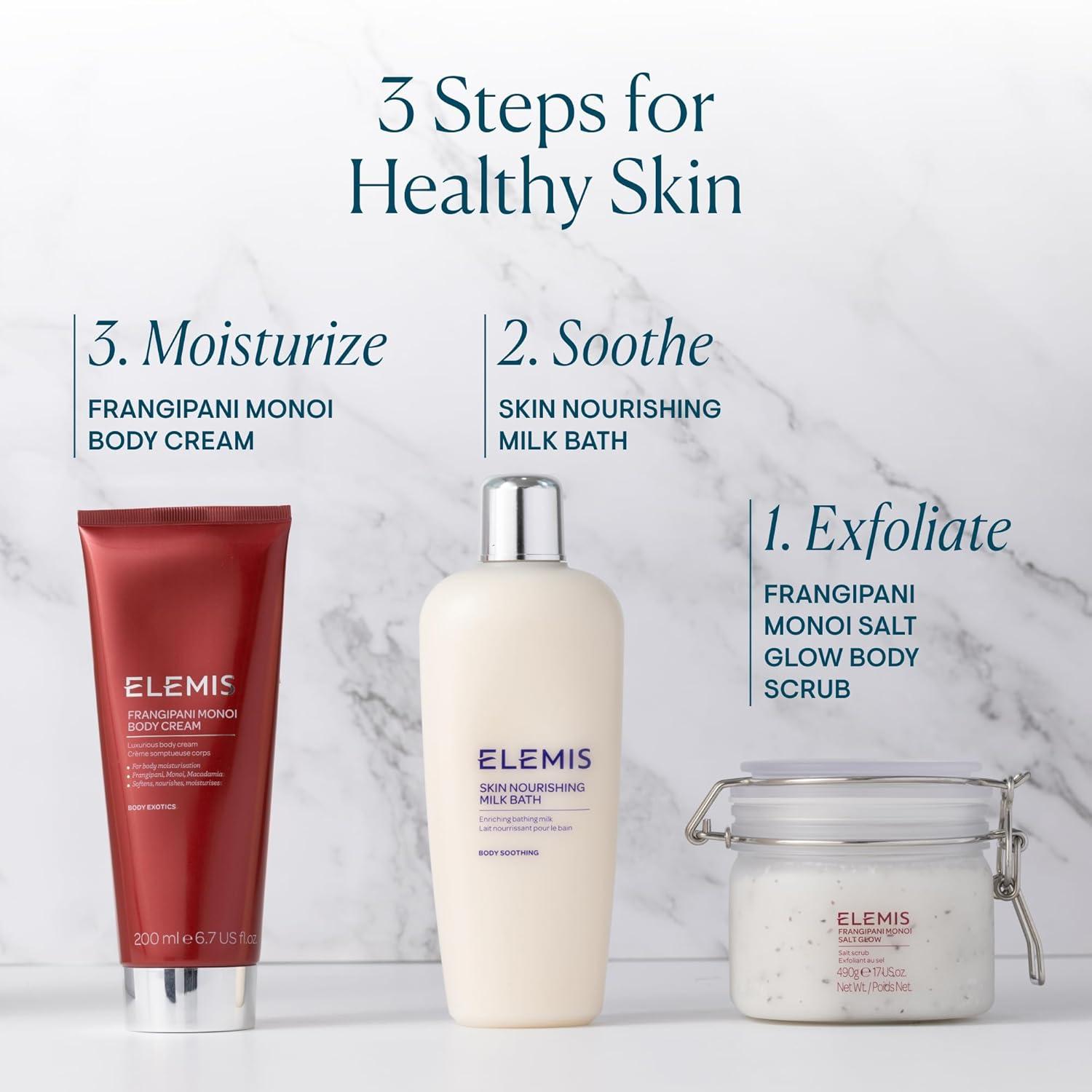 image:imageELEMIS Skin Nourishing Milk Bath 400ml Softening Body Cleanser for Dry Skin Gently Moisturizes amp Soothes with Milk Protein amp Oat Extract