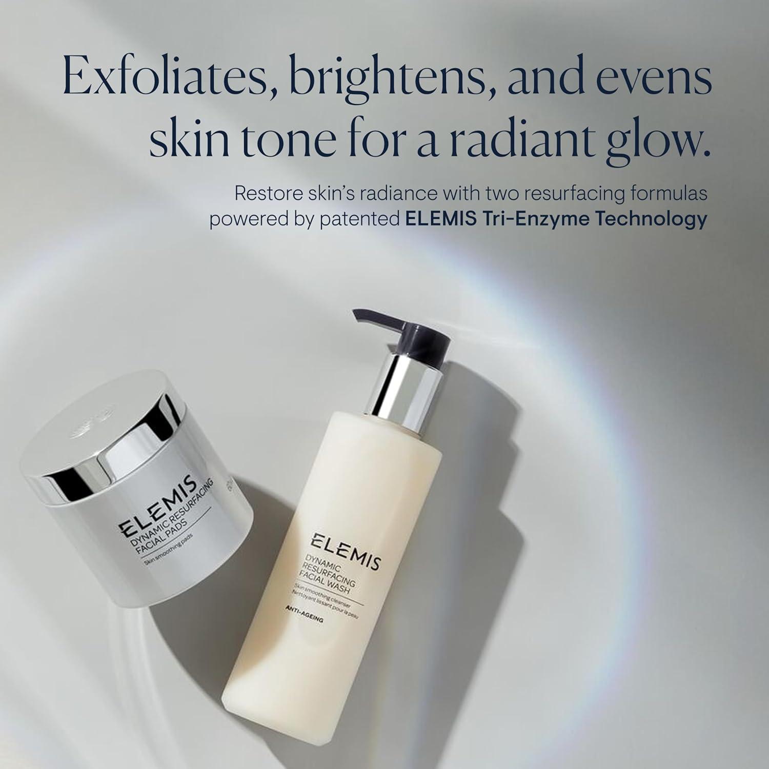 image:imageELEMIS The Dynamic Duo Kit 124 Value EnzymePowered Skin Refining Formulas Daily Gel Cleanser and Exfoliating Facial Pads Kit