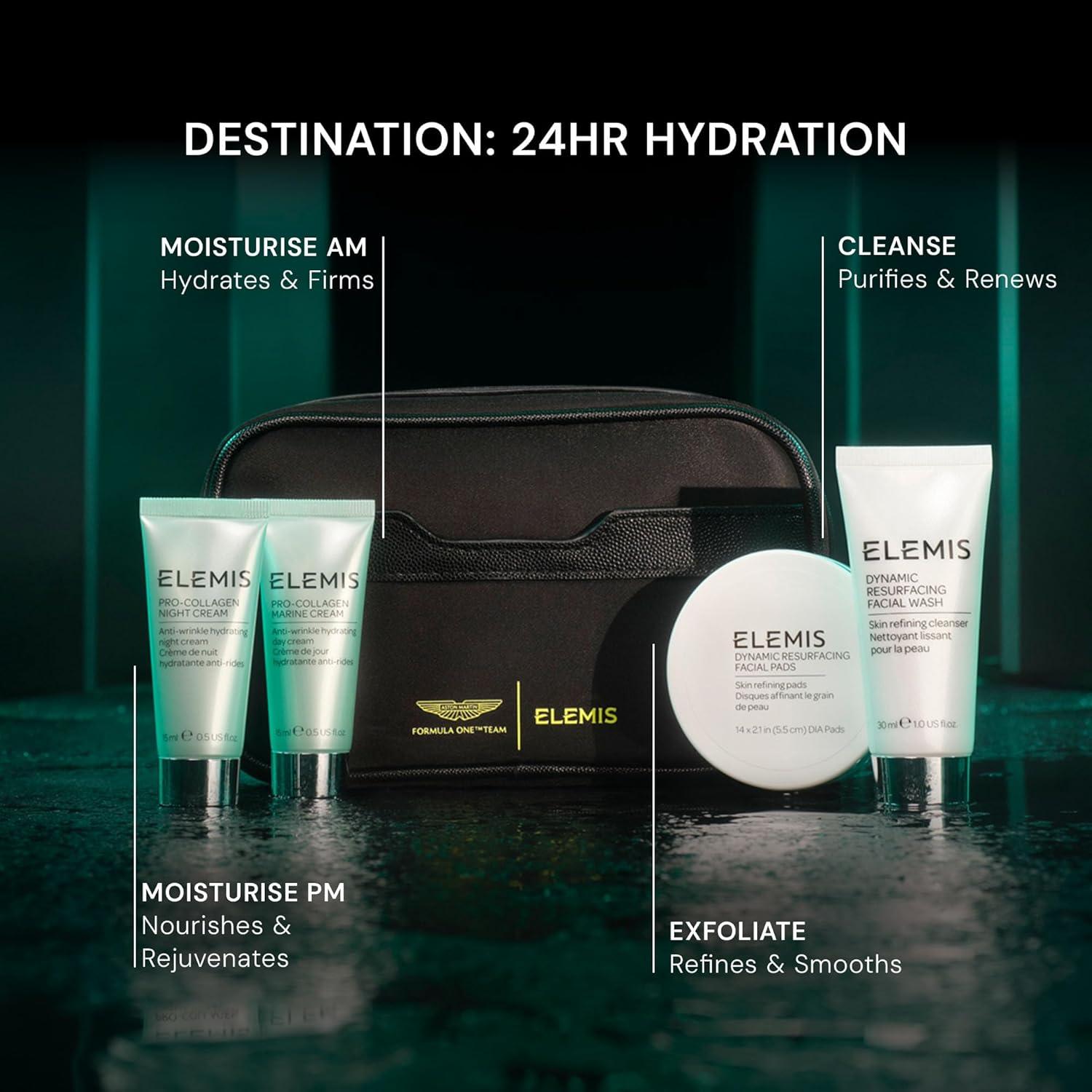 image:imageELEMIS x Aston Martin Formula One Team Deluxe Discovery Skincare Collection 162 Value Travel Essentials