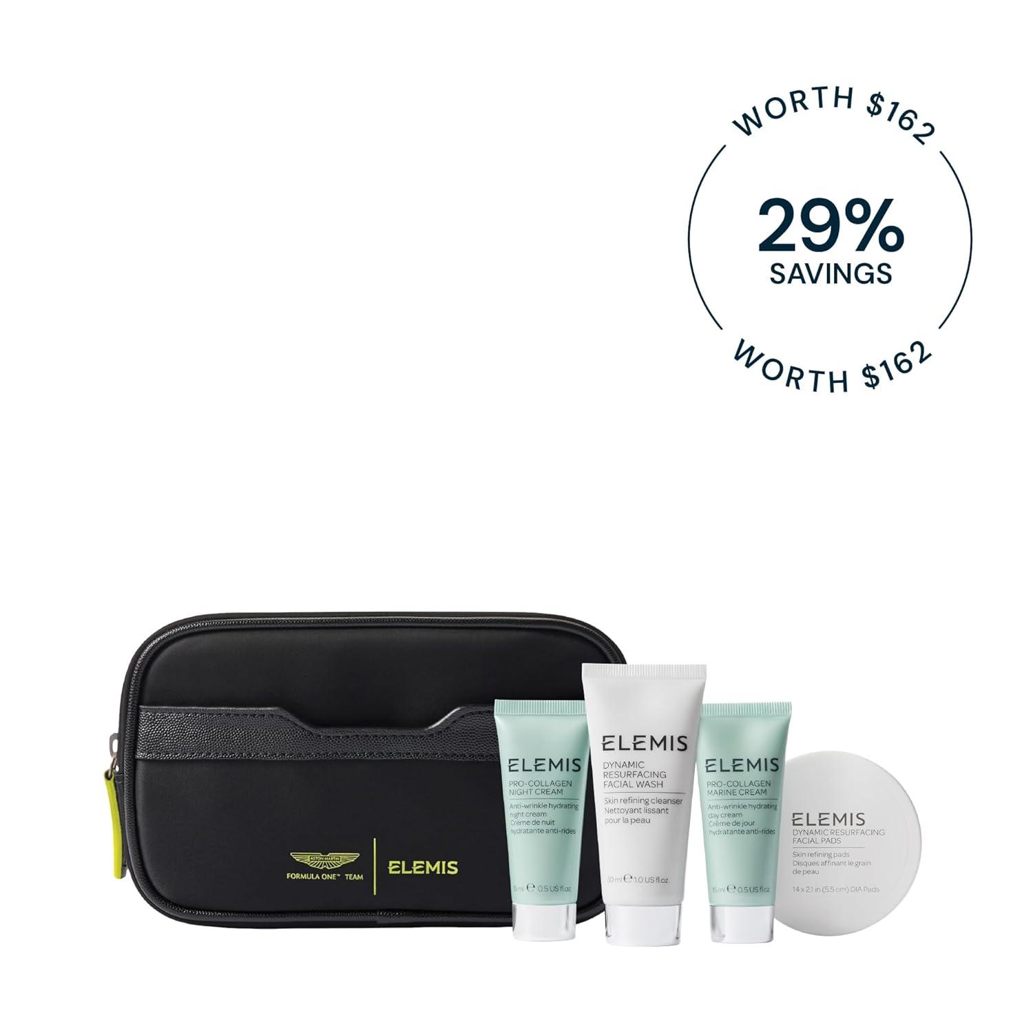 image:imageELEMIS x Aston Martin Formula One Team Deluxe Discovery Skincare Collection 162 Value Travel Essentials