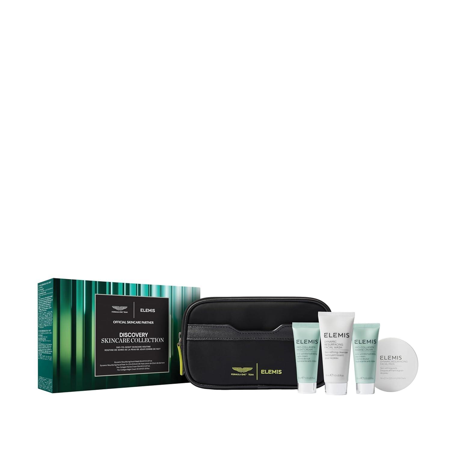 image:imageELEMIS x Aston Martin Formula One Team Deluxe Discovery Skincare Collection 162 Value Travel Essentials