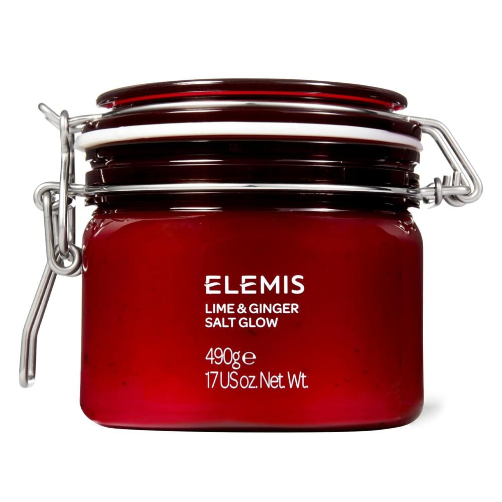 image:imageELEMIS Exotic Lime amp Ginger Salt Glow 490g Invigorating Salt Scrub To Exfoliate amp Soften Skin