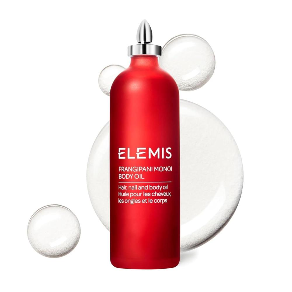 image:imageELEMIS Frangipani Monoi Body Oil 100ml Luxurious Nourishing Oil for Soft Hydrated Skin amp Hair