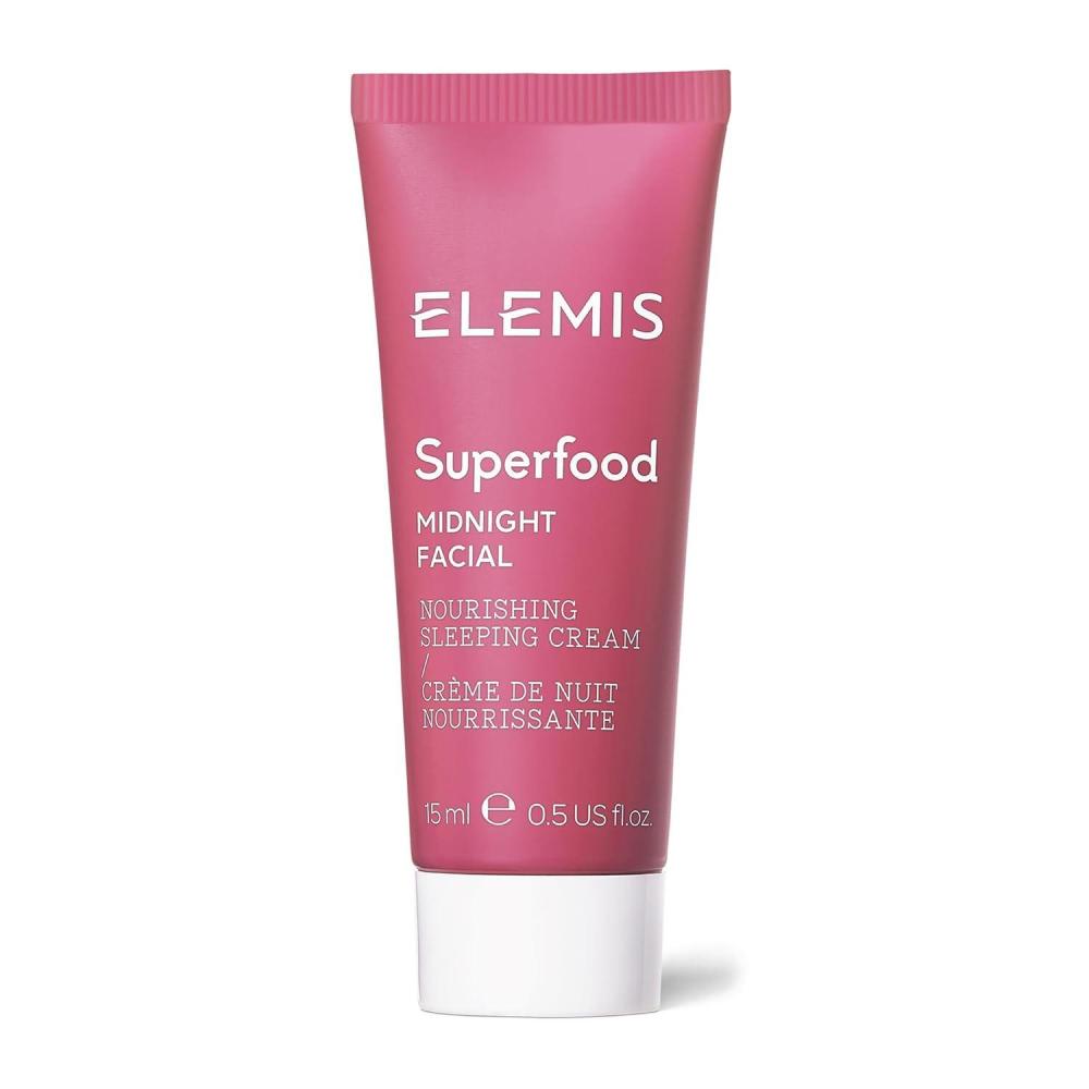 image:imageELEMIS Superfood Midnight Facial Moisturizer Face Cream Hydrating Face Moisturizer for Dry Skin Firming Facial Cream Camu Camu amp Vitamin C Cream05 Fl Oz Pack of 1