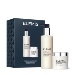 ELEMIS (The) Dynamic Duo Kit ($124 Value) – Enzyme-Powered Skin Refining Formulas – Daily Gel Cleanser and Exfoliating Facial Pads Kit