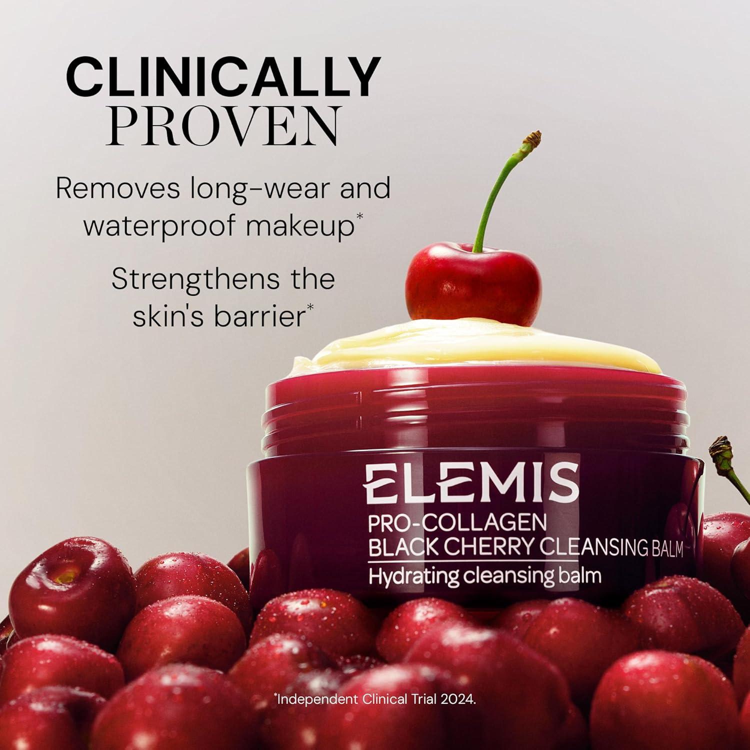 image:imageELEMIS ProCollagen Cleansing Balm Makeup Remover Hydrating Facial Cleanser Oil Cleanser Oil Makeup Remover Deep CleanseBlack Cherry