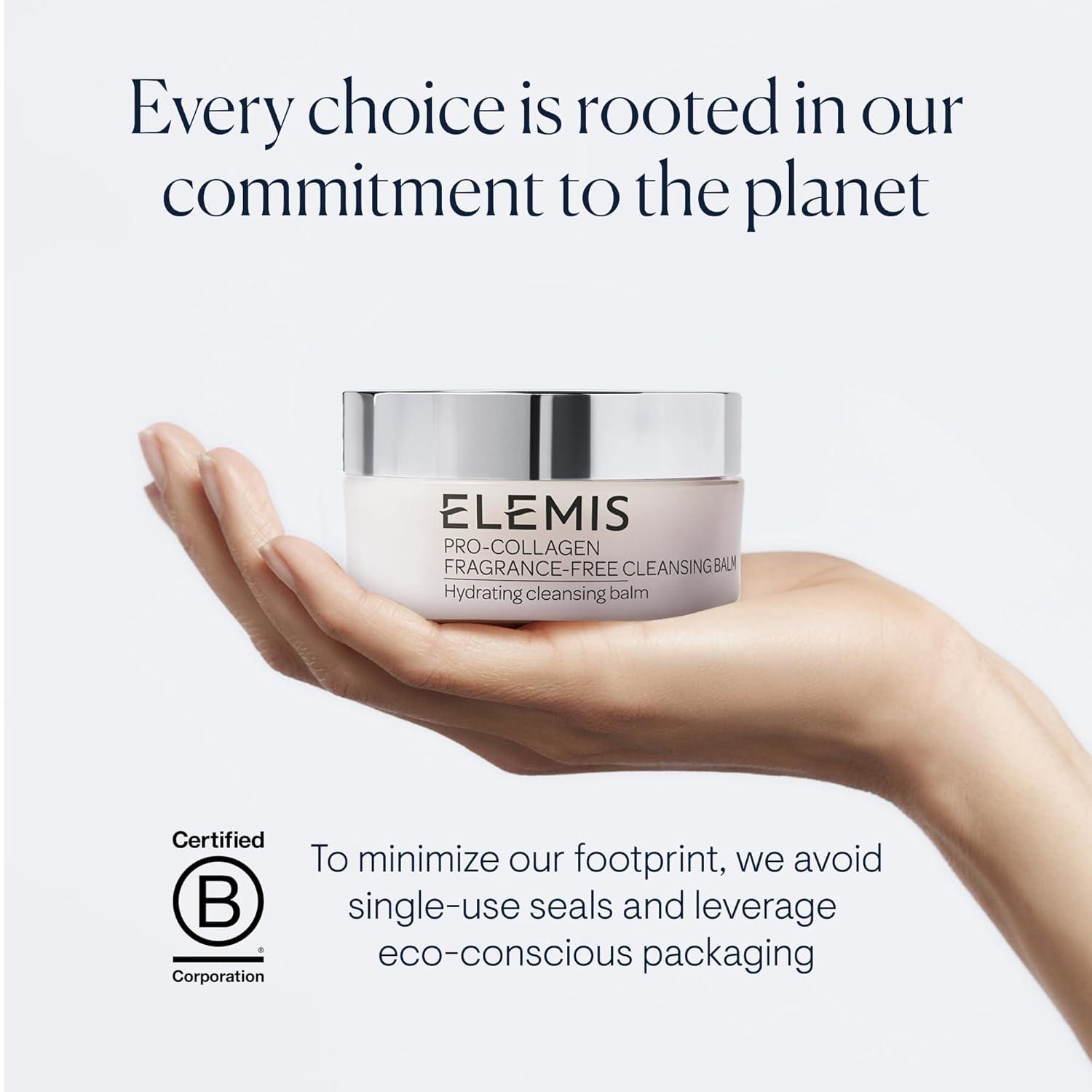 image:imageELEMIS ProCollagen Cleansing Balm Makeup Remover Hydrating Facial Cleanser Oil Cleanser Oil Makeup Remover Deep CleanseFragrance Free