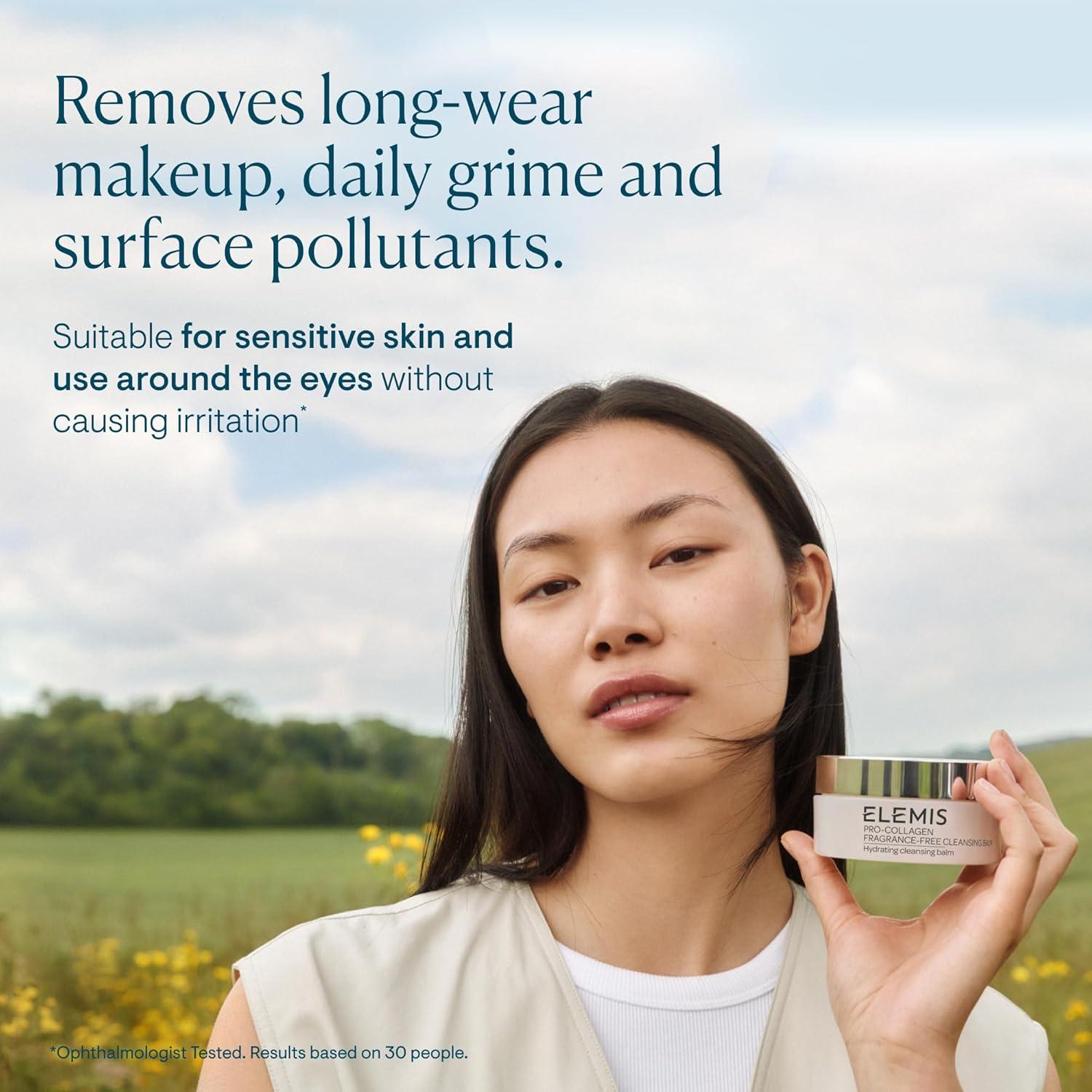 image:imageELEMIS ProCollagen Cleansing Balm Makeup Remover Hydrating Facial Cleanser Oil Cleanser Oil Makeup Remover Deep CleanseFragrance Free