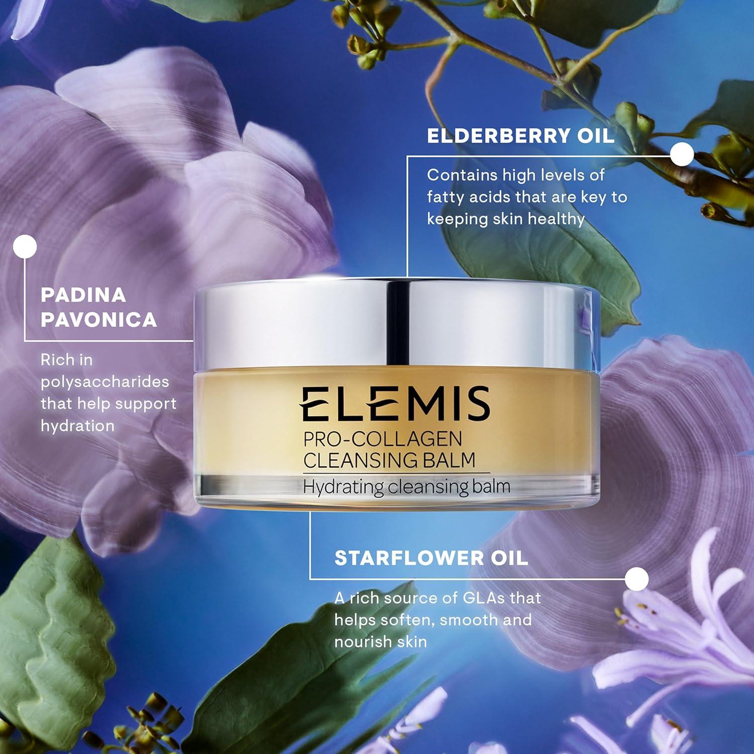image:imageELEMIS ProCollagen Cleansing Balm Makeup Remover Hydrating Facial Cleanser Oil Cleanser Oil Makeup Remover Deep CleanseOriginal New