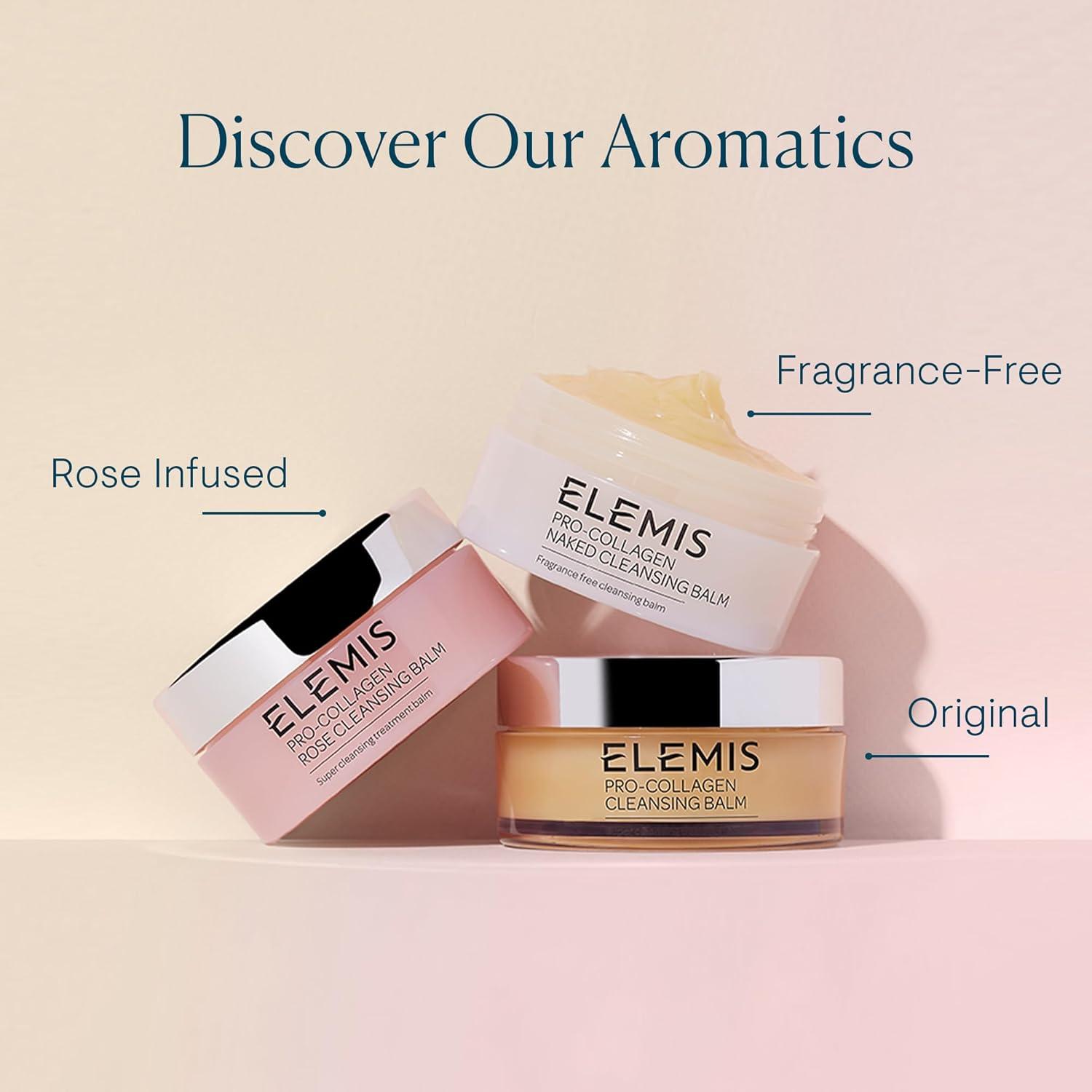 image:imageELEMIS ProCollagen Cleansing Balm Makeup Remover Hydrating Facial Cleanser Oil Cleanser Oil Makeup Remover Deep CleanseRose