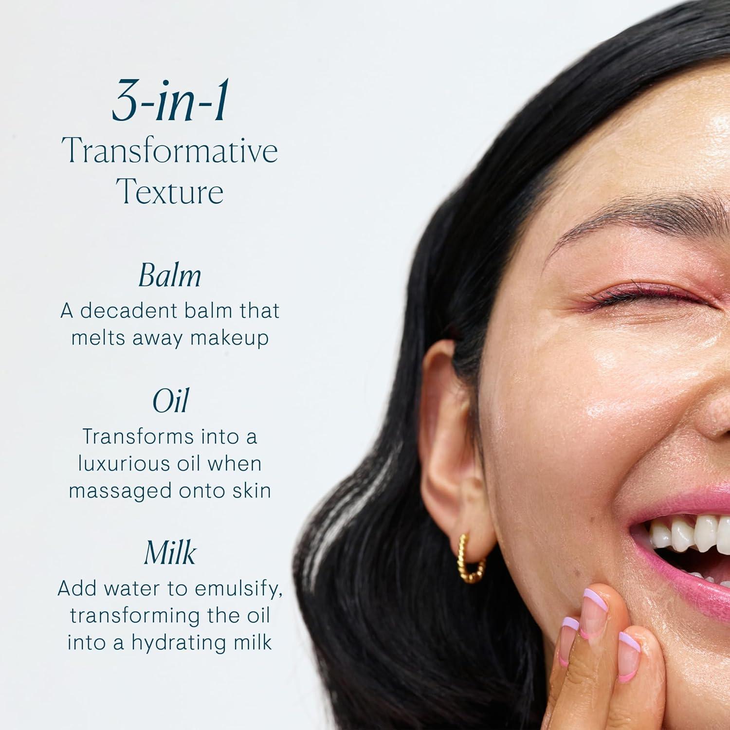 image:imageELEMIS ProCollagen Cleansing Balm Makeup Remover Hydrating Facial Cleanser Oil Cleanser Oil Makeup Remover Deep CleanseRose