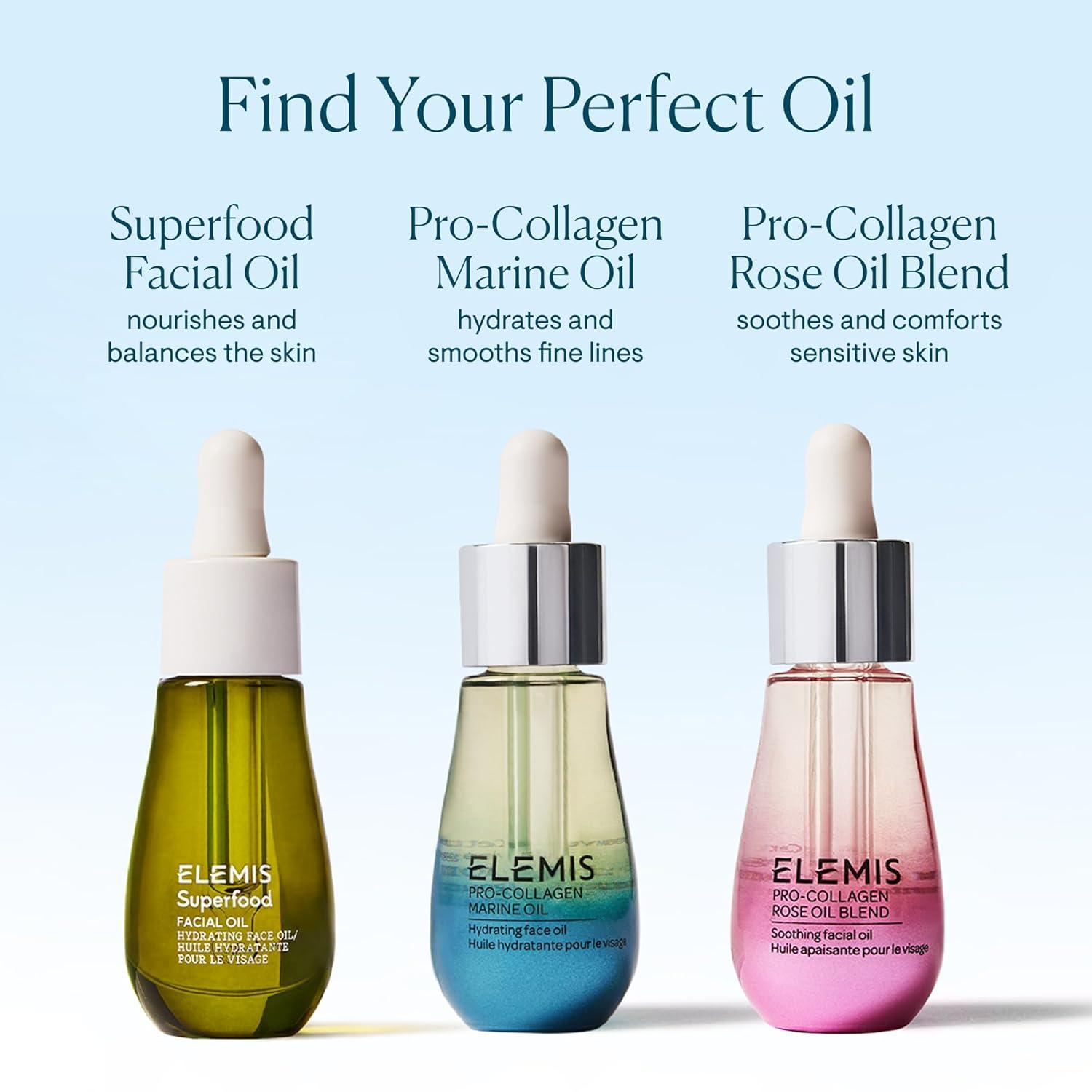 image:imageELEMIS ProCollagen Marine Oil 15ml Lightweight Face Oil To Hydrate Nourish amp Improve Skin Texture
