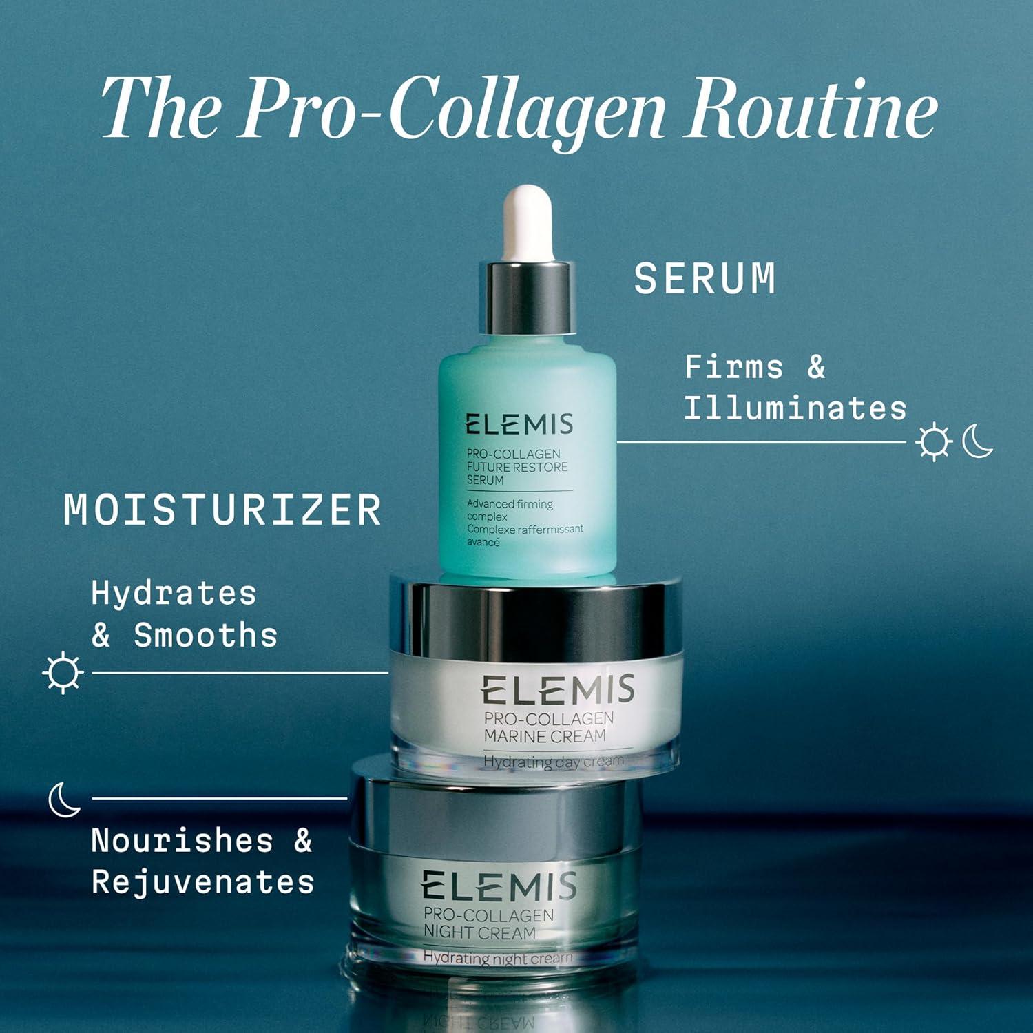 image:imageELEMIS ProCollagen Night Cream for Face Ultra Rich Nightly Facial Moisturizer16 Fl Oz Pack of 1
