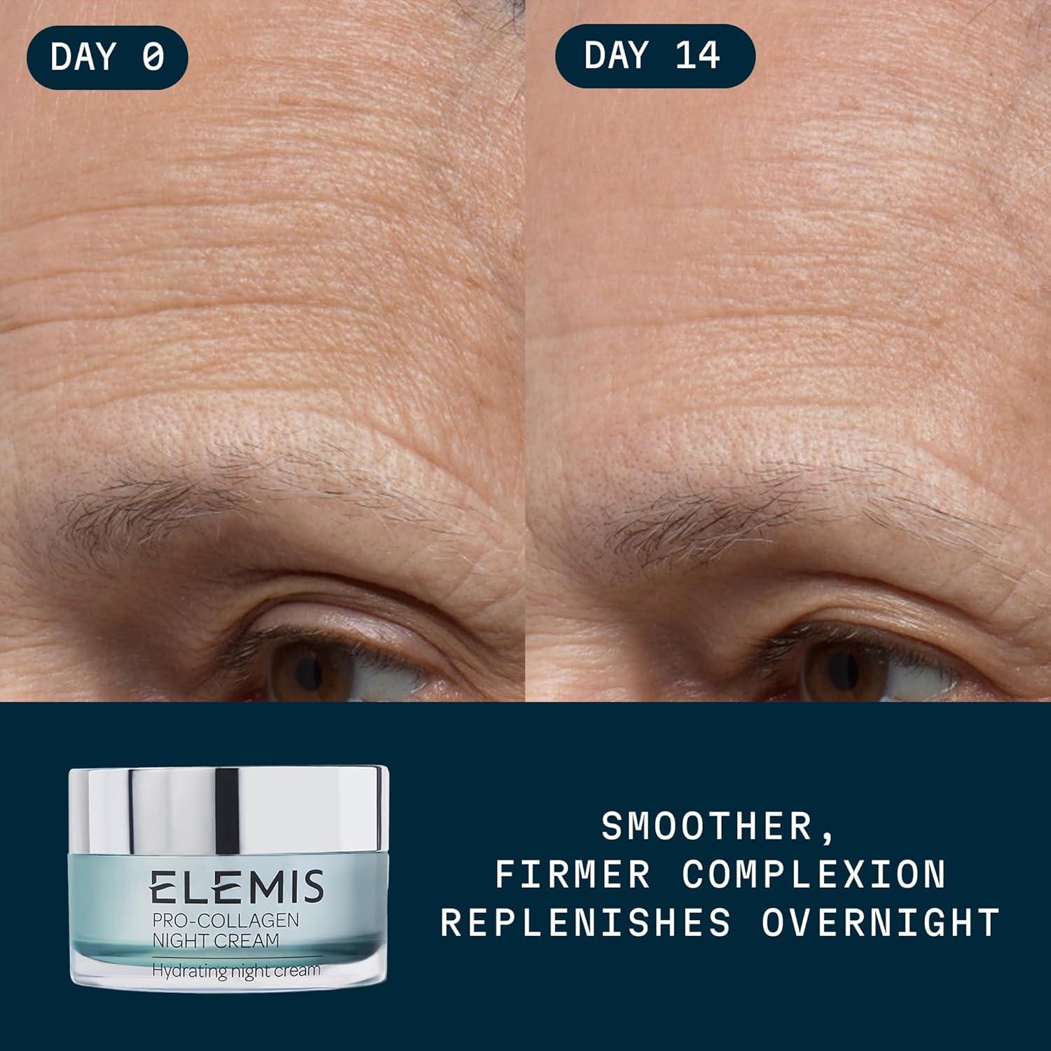 image:imageELEMIS ProCollagen Night Cream for Face Ultra Rich Nightly Facial Moisturizer16 Fl Oz Pack of 1