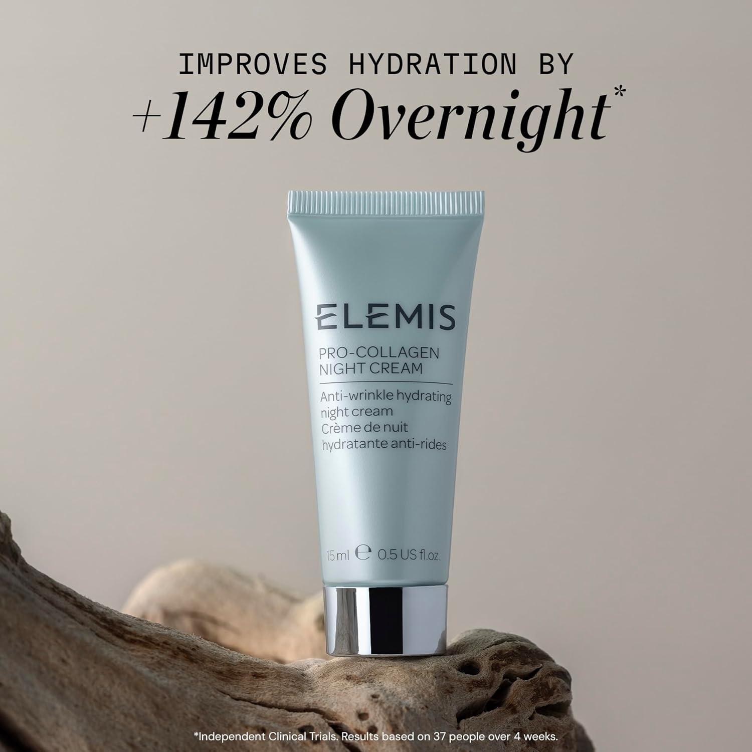 image:imageELEMIS ProCollagen Night Cream for Face Ultra Rich Nightly Facial Moisturizer23 Gram Pack of 1