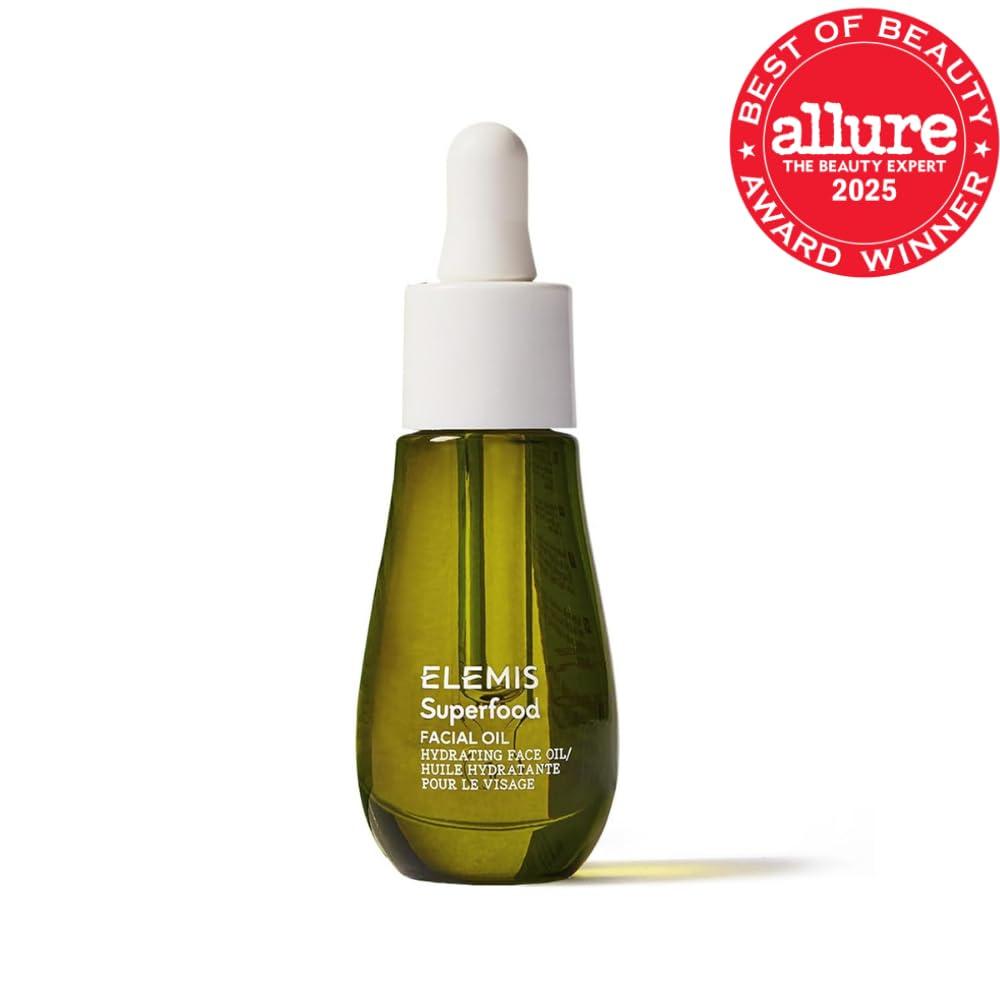 image:imageELEMIS Superfood Facial Oil AntioxidantRich Nourishing Serum RadianceEnhancing Lightweight Skin Elixir Hydration Booster NonGreasy Botanical Blend 15ml05 Fl Oz Pack of 1