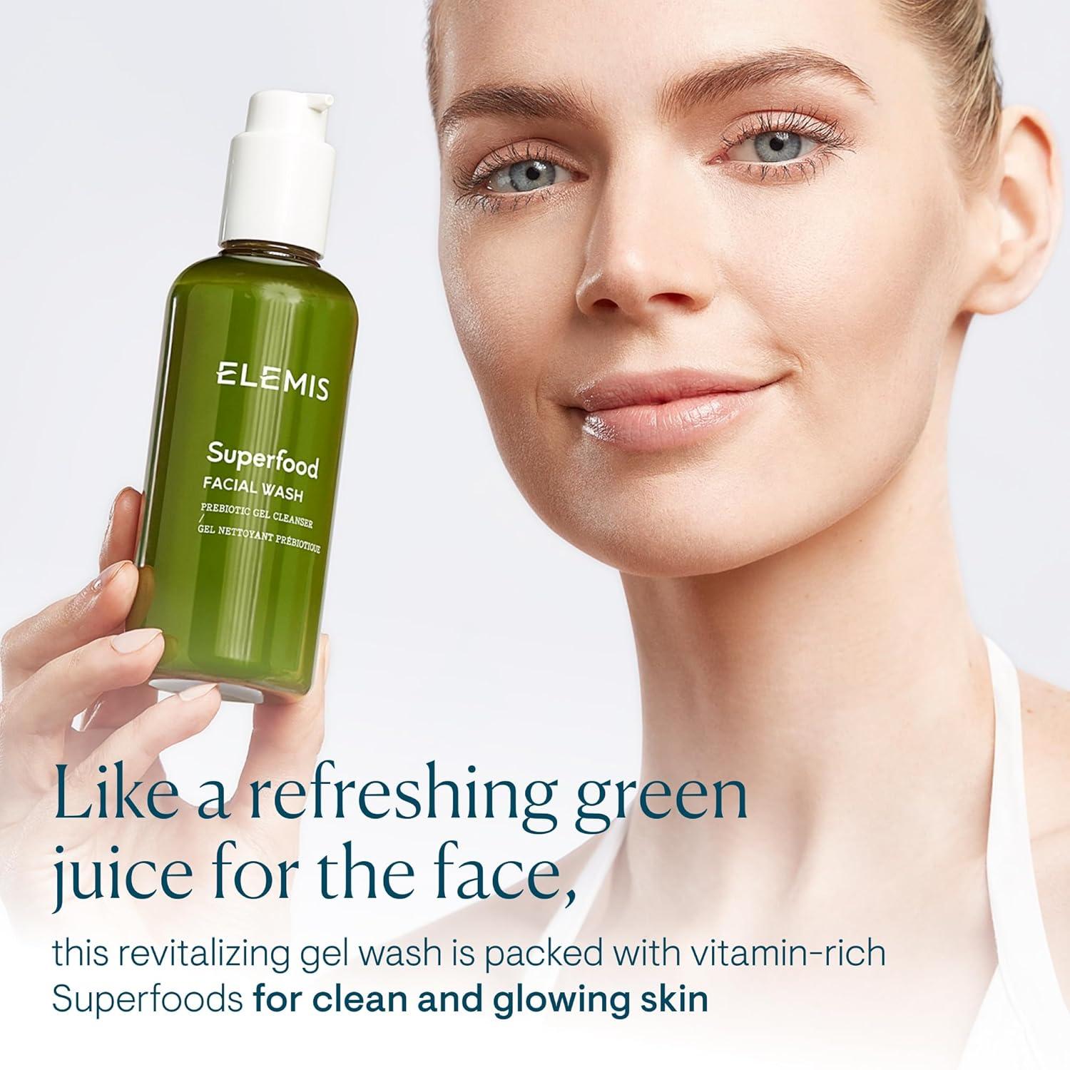 image:imageELEMIS Superfood Facial Wash Revitalizing Daily Prebiotic Gel Wash Gently Cleanses Nourishes and Balances Skin for a Fresh Glowing Complexion67 Fl Oz Pack of 1