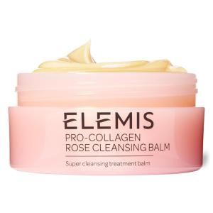 ELEMIS Pro-Collagen Cleansing Balm Makeup Remover, Hydrating Facial Cleanser, Oil Cleanser, Oil Makeup Remover, Deep Cleanse(Rose)