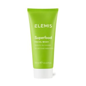 ELEMIS Superfood Facial Wash | Revitalizing Daily Prebiotic Gel Wash Gently Cleanses, Nourishes, and Balances Skin for a Fresh, Glowing Complexion(1 Fl Oz (Pack of 1))