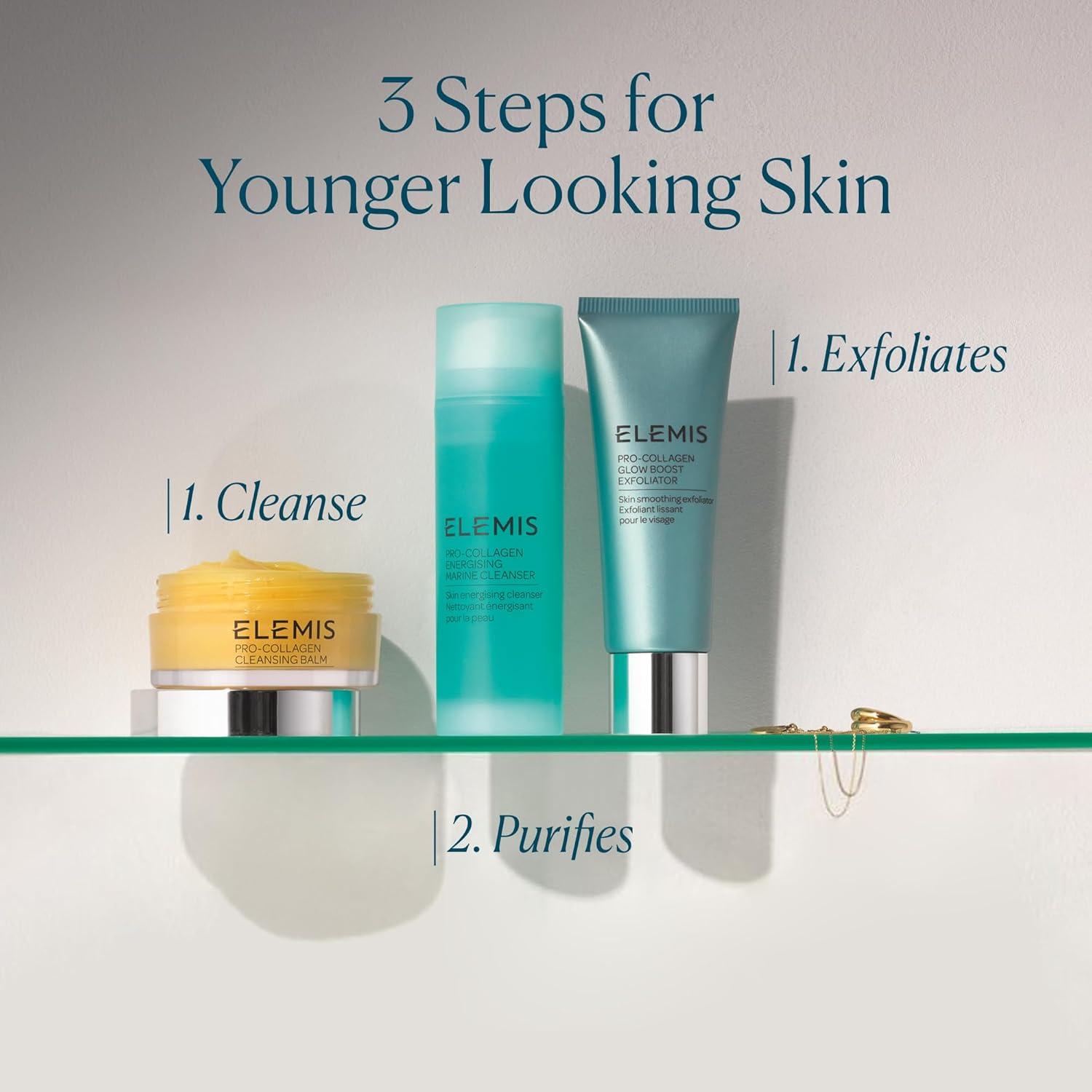 image:imageELEMIS ProCollagen Glow Boost Exfoliator Gentle Physical Facial Exfoliant Softens and Polishes for Smooth Glowing Hydrated Skin 100mL