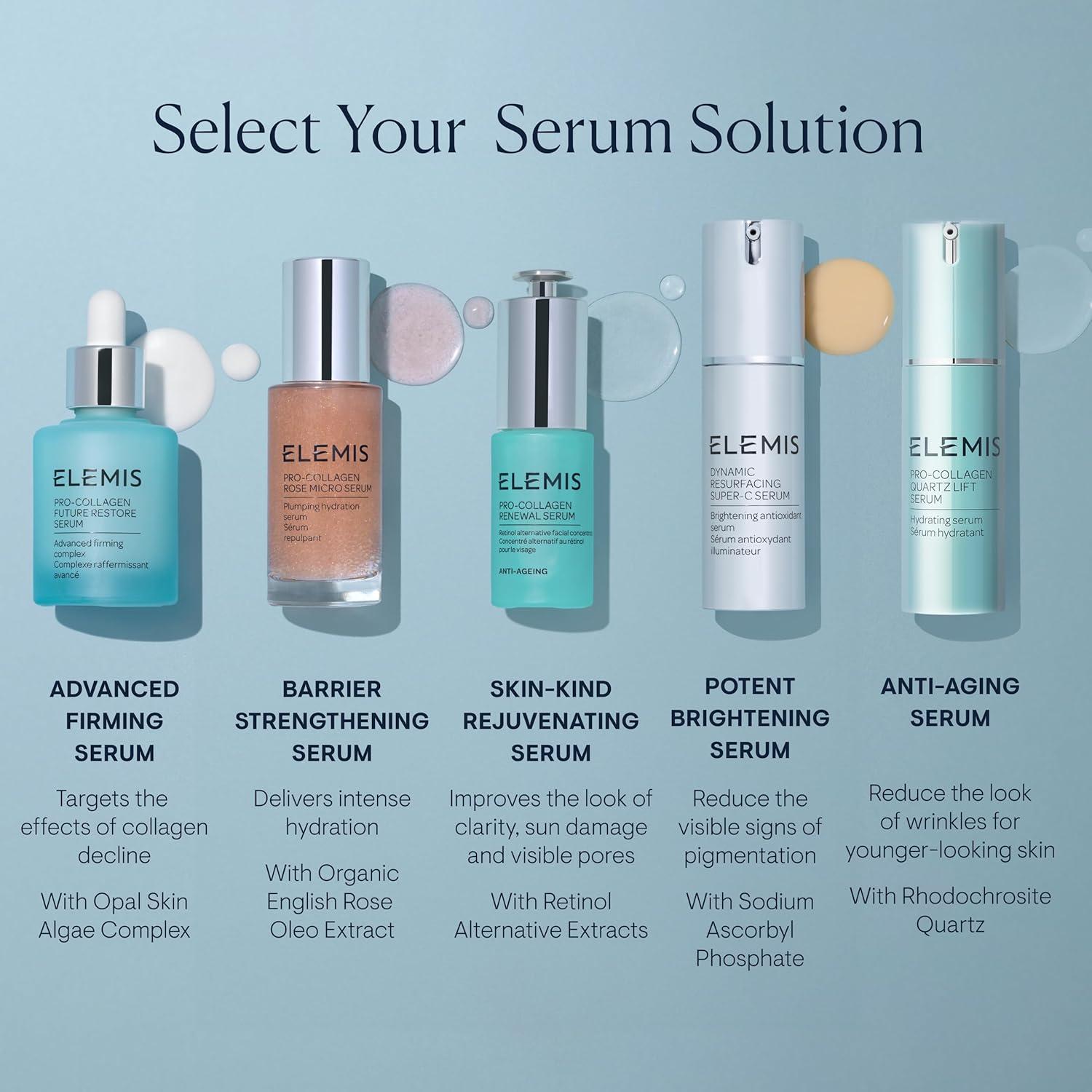 image:imageELEMIS ProCollagen Renewal Serum 15ml Gentle Retinol Alternative for Smoothing Fine Lines amp Wrinkles
