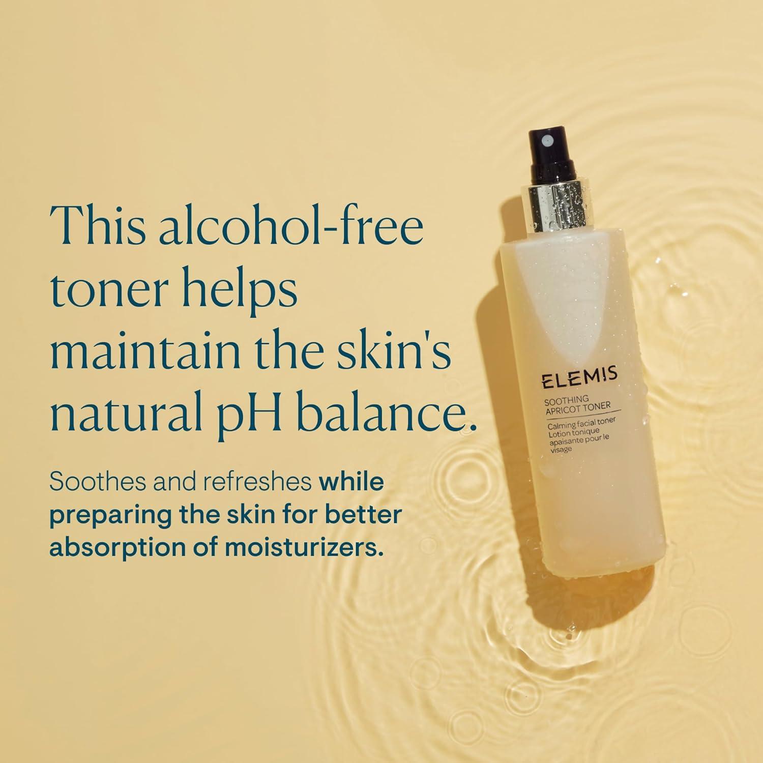 image:imageELEMIS Soothing Apricot Toner 200ml AlcoholFree Facial Toner To Calm Refresh amp Balance Skin