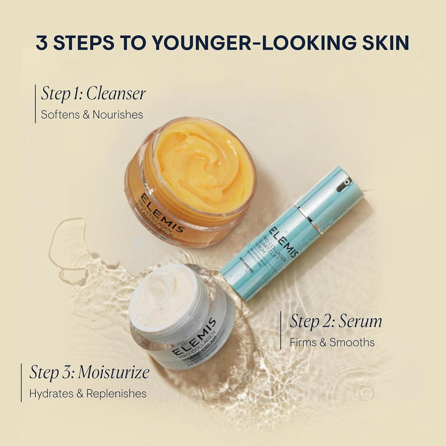 image:imageELEMIS ProCollagen Quartz Lift Serum Daily Treatment Helps to Reduce the Look of Wrinkles for Smoother Firmer and More Youthful Appearance 30mL