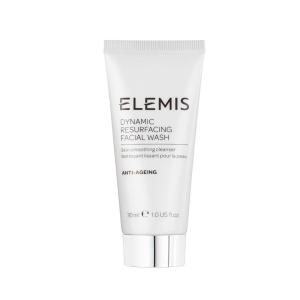 ELEMIS Dynamic Resurfacing Facial Wash – Gentle Travel Size Daily Gel Cleanser – Enzyme-Powered Skin Refining Formula – Sensitive Skin Friendly – 30ml